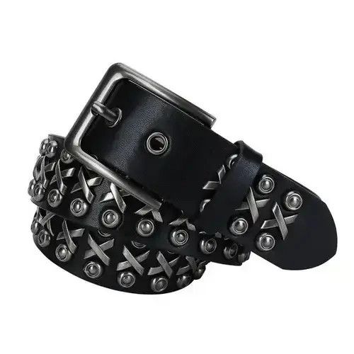 Other Punk Rock Studded Rivet Belts Size ONE SIZE - 2 Thumbnail