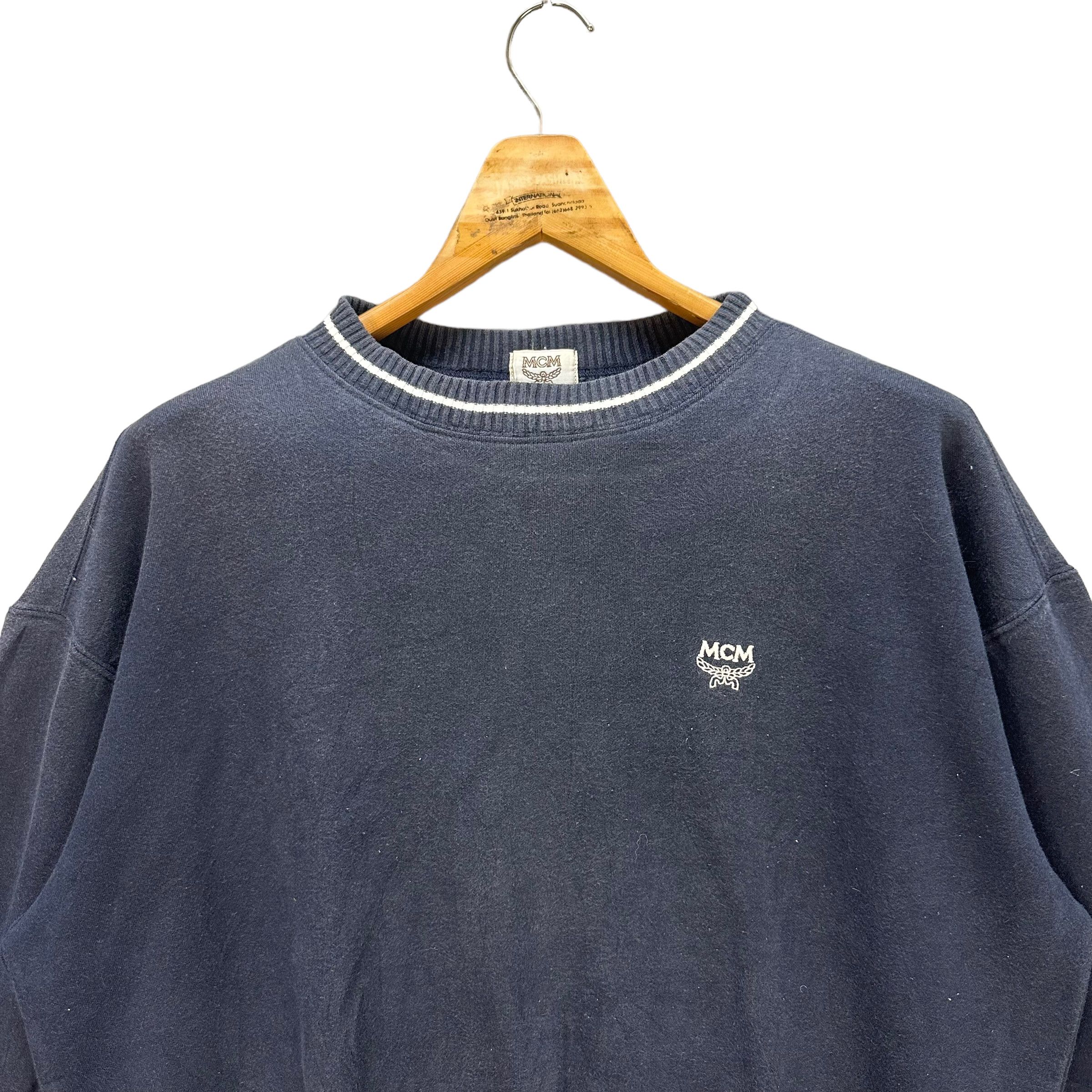 MCM MCM LEGERE SMALL LOGO SWEATSHIRTS #8309-09 Size US L / EU 52-54 / 3 - 2 Thumbnail