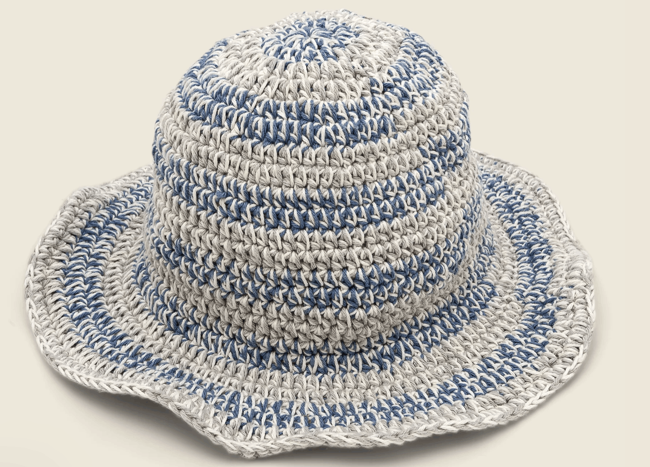Corridor Corridor Hand Crochet Bucket Hat Size ONE SIZE - 1 Thumbnail