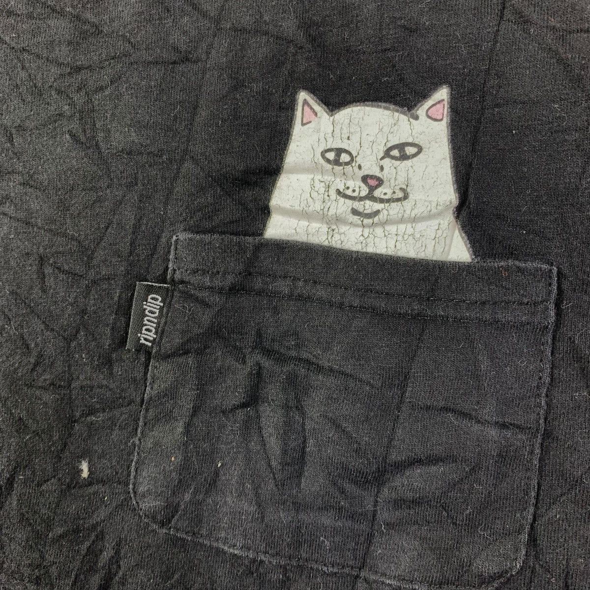 RIPNDIP RIPNDIP Praying Hands Back Print Tee Black Lord Nermal Pocke Size US M / EU 48-50 / 2 - 6 Thumbnail