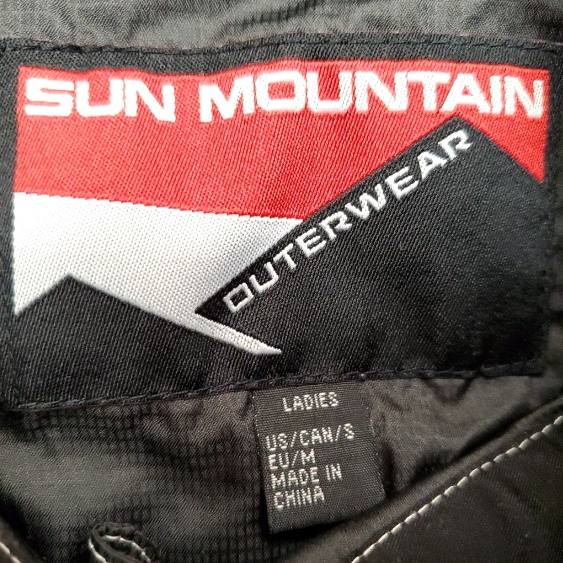 Vintage Sun Mountain Monsoon Jacket Women S Black Lightweight Waterproof Soccer Football Shirt Size S / US 4 / IT 40 - 5 Thumbnail