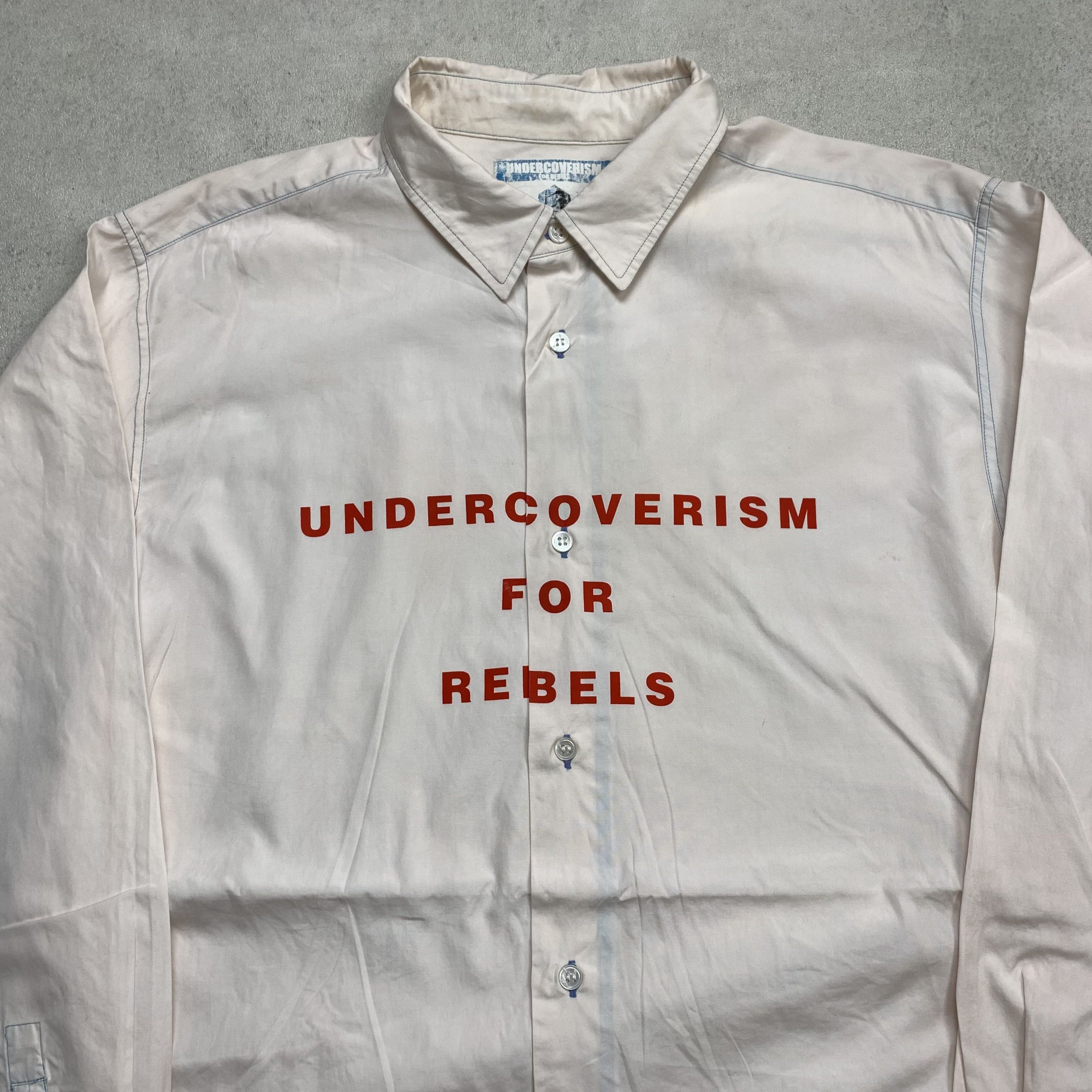 Undercover Undercoverism For Rebels Button Up Shirt Size US M / EU 48-50 / 2 - 2 Thumbnail