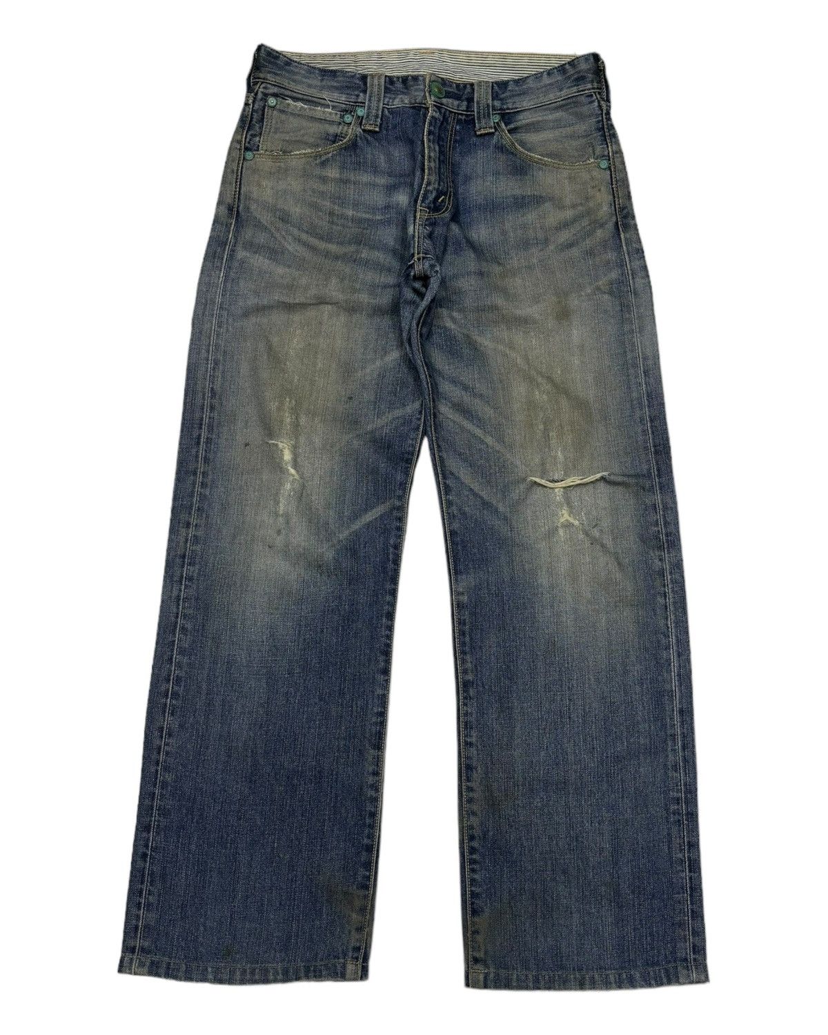 Kapital RARE VINTAGE LEVIS 503 RETRO BAGGY JEANS DISTRESS DENIM Size US 30 / EU 46 - 5 Thumbnail