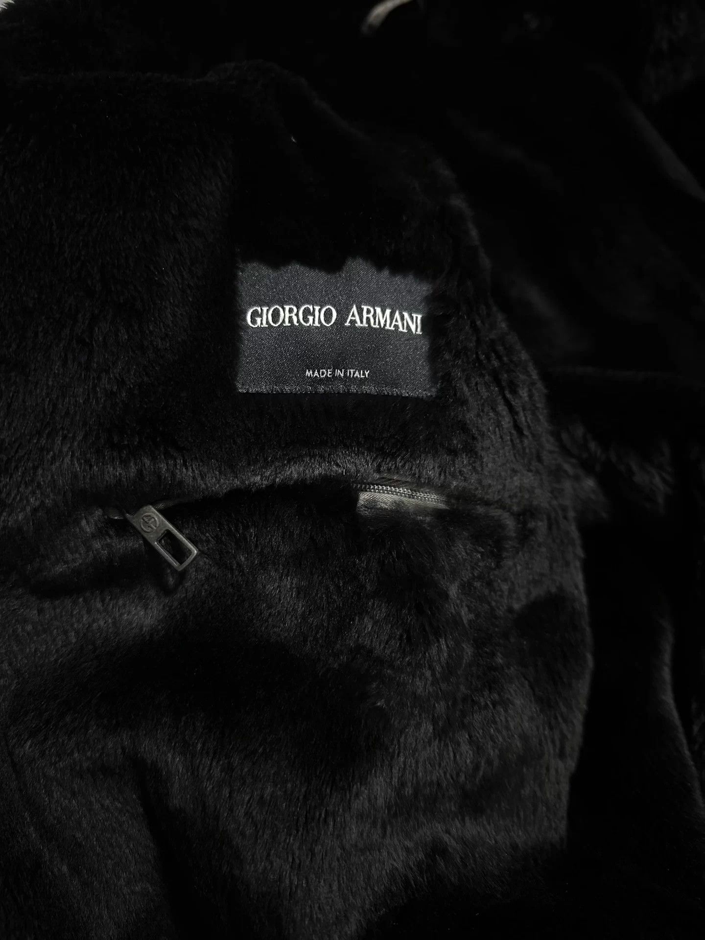 Giorgio Armani Giorgio Armani beaver fur coat removable collar 50 Size US M / EU 48-50 / 2 - 6 Thumbnail