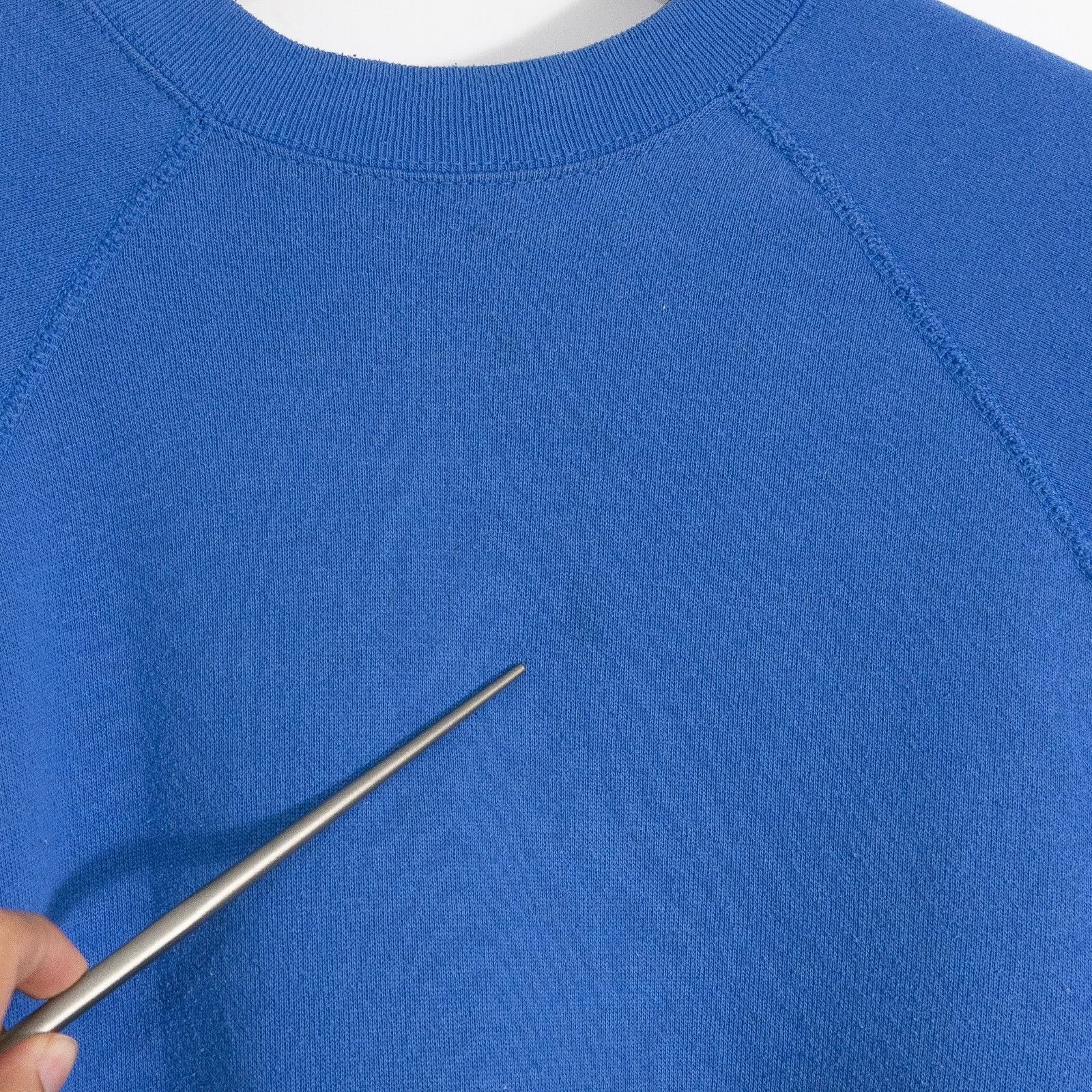 Tultex Vintage 90s Tultex Blank Sweatshirt Mens Large - Distressed Size US L / EU 52-54 / 3 - 4 Thumbnail