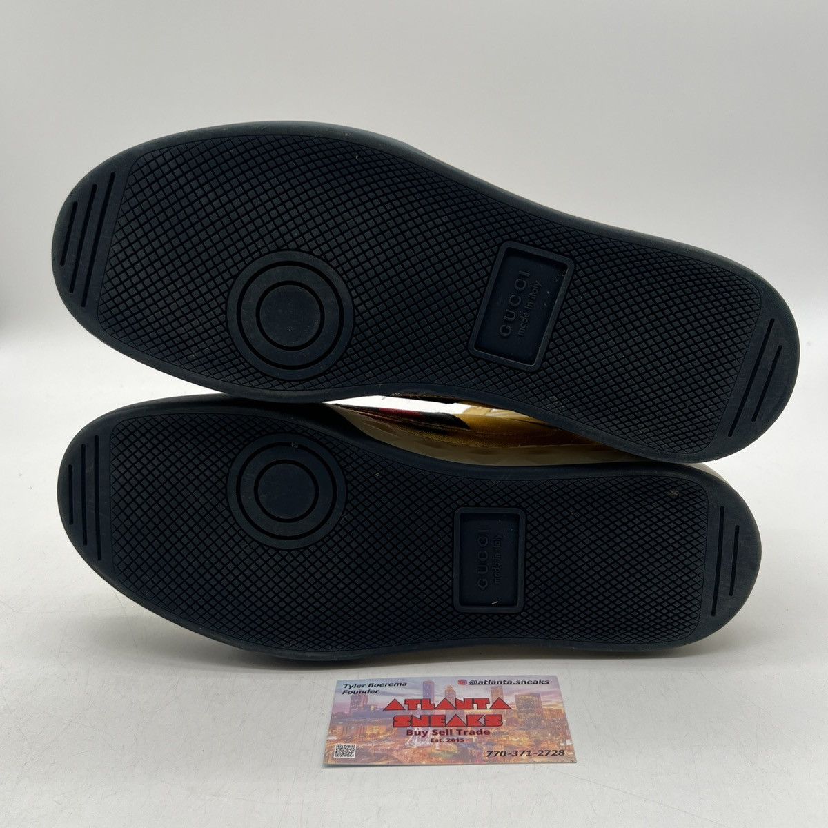Gucci Gucci leather high metallic gold Size US 8.5 / EU 41-42 - 7 Thumbnail