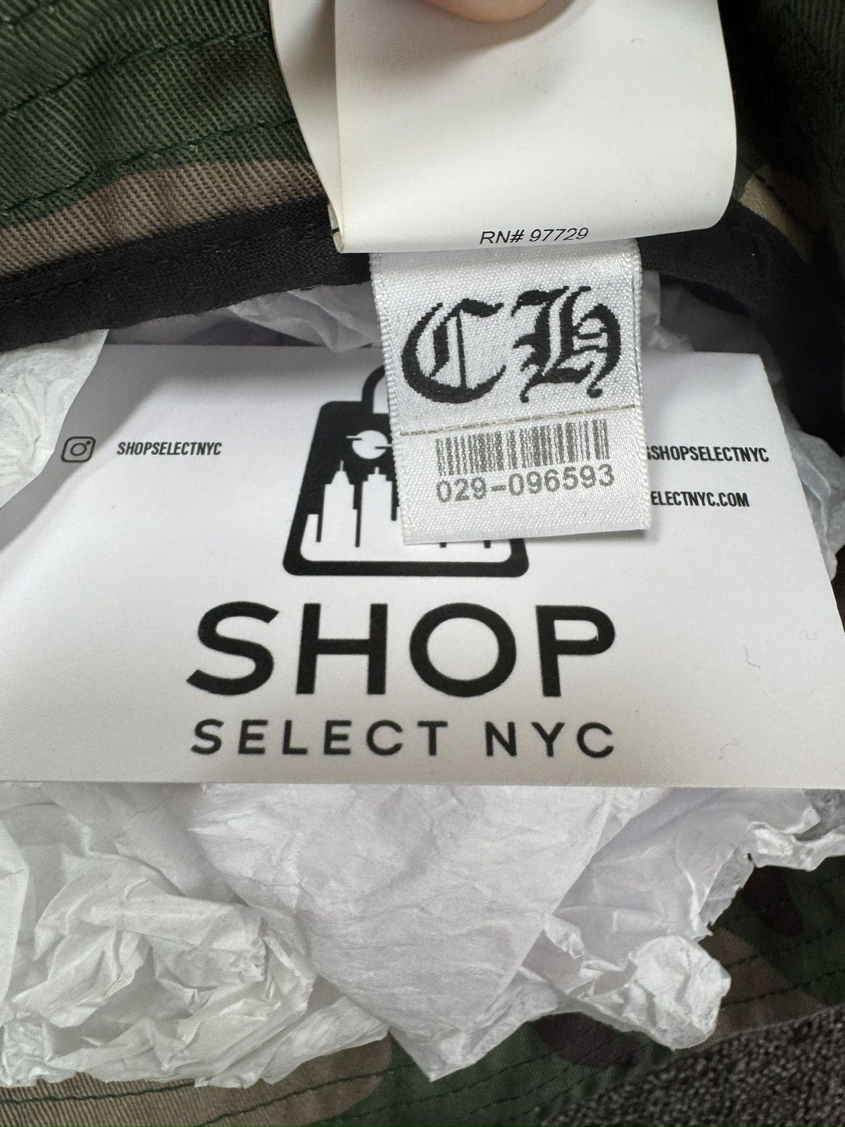 Chrome Hearts CHROME HEARTS MATTY BOY SEX RECORDS BUCKET HAT Size ONE SIZE - 4 Thumbnail