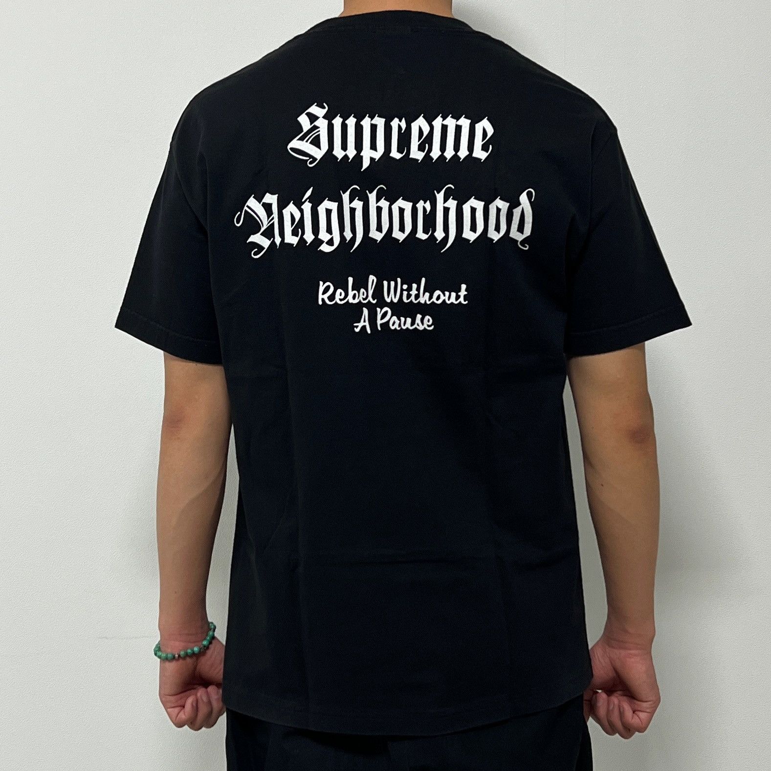 Neighborhood × Supreme Supreme SS07 Neighborhood Skull Box Logo Tee Black Size US L / EU 52-54 / 3 - 2 Thumbnail