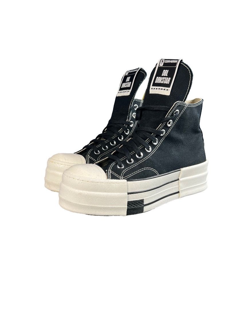 Rick Owens Rick Owens DRKSHDW Dbls Drkstar High Black Size 41.5 / US 8 Size US 8 / EU 41 - 11 Thumbnail