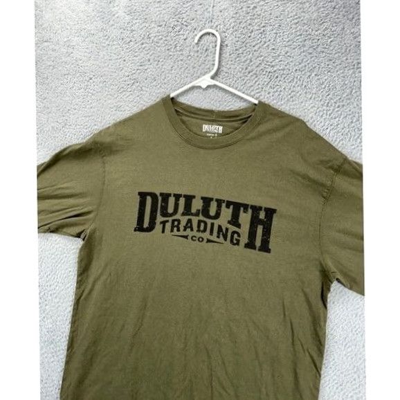 Duluth Trading Company Duluth Trading Co. Longtail T Shirt Mens Small Olive Graphic Print Tee NEW A47 T-Shirt Crew Neck Graphic Print Mens Small Green Vintage No Size US S / EU 44-46 / 1 - 5 Thumbnail