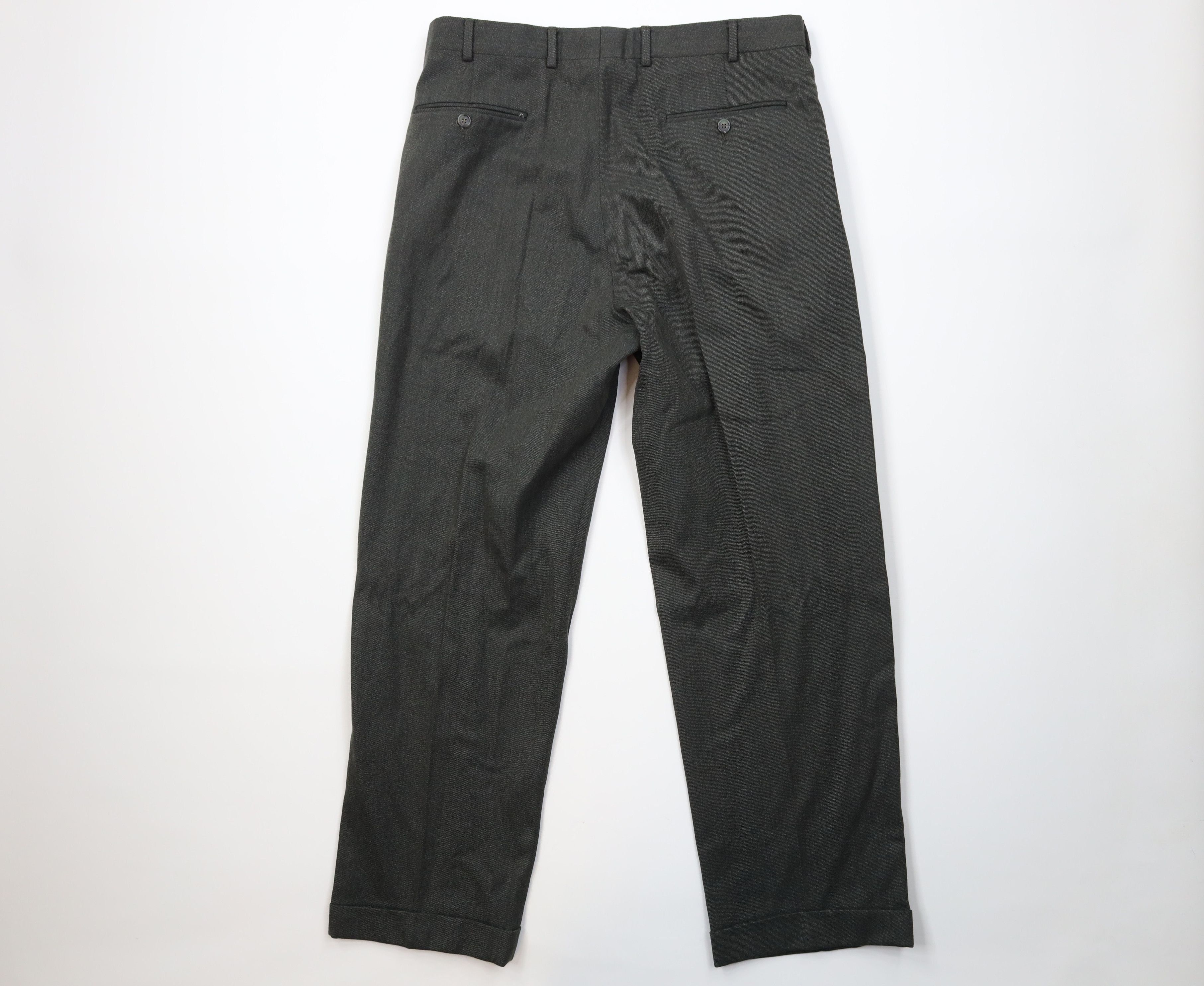 Brooks Brothers Vintage 60s 70s Brooks Brothers Whipcord Wide Leg Pants USA Size US 34 / EU 50 - 10 Thumbnail