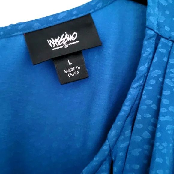 Mossimo Animal Print Peplum Slvless Blouse Party Spring SummerTravel Size L / US 10 / IT 46 - 6 Thumbnail