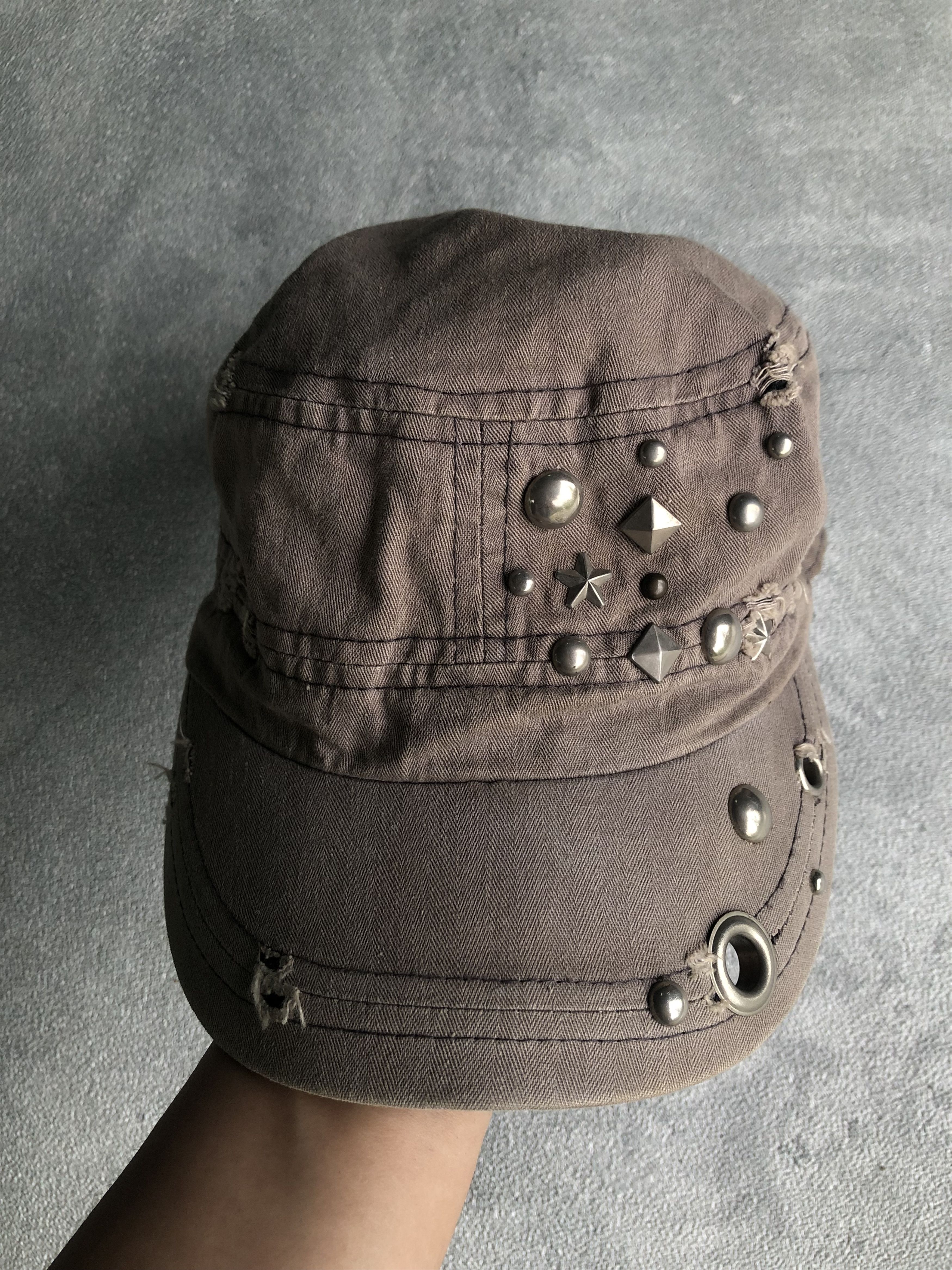 Vintage Cadet Studded Hat