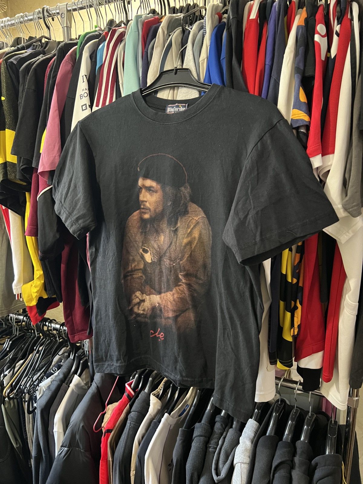 Band Tees 1989 VINTAGE BLU CARIBE CHE GUEVARA AOP BAND ROCK T SHIRT Size US M / EU 48-50 / 2 - 1 Thumbnail