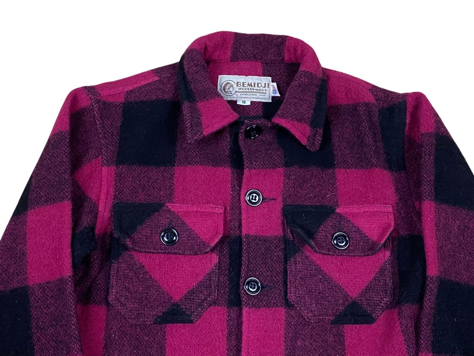 Vintage × Woolrich Woolen Mills Vtg Bemidji Woolen Mills Wool Jacket Size US S / EU 44-46 / 1 - 4 Thumbnail