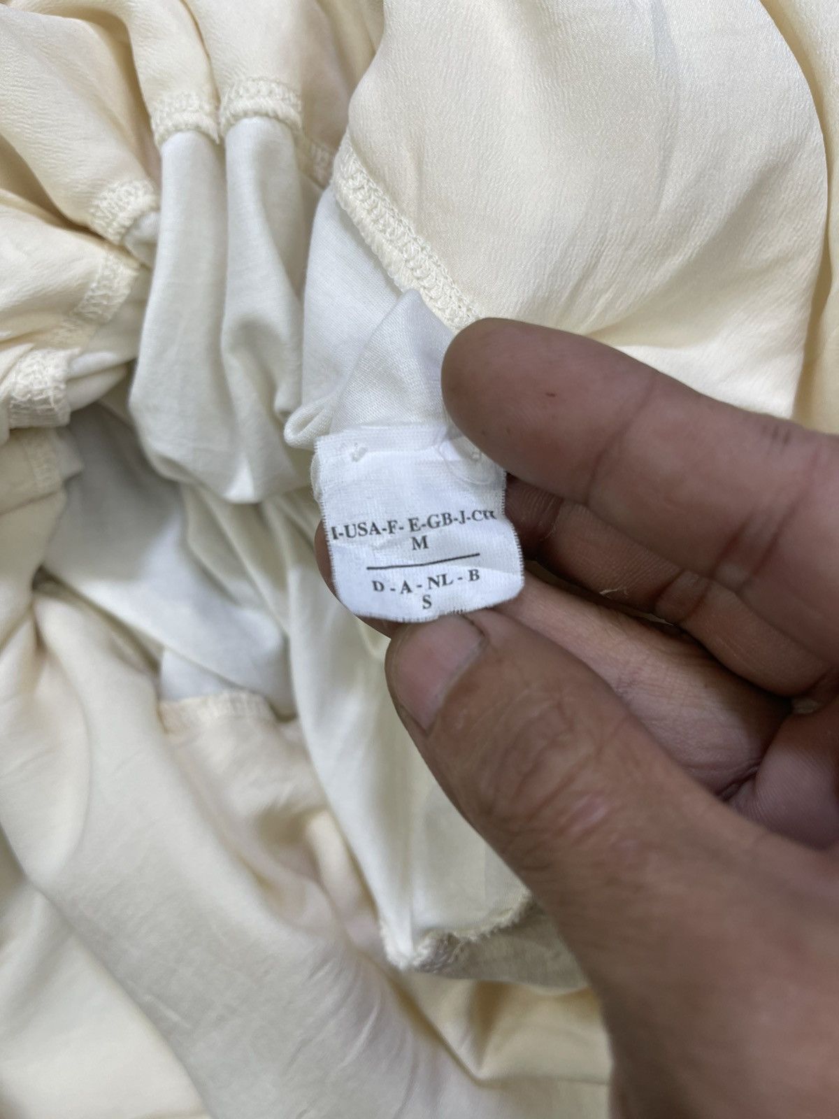 Brunello Cucinelli Brunello Cucinelli White Ruched Drawstring Mini Dress Size M / US 6-8 / IT 42-44 - 14 Thumbnail