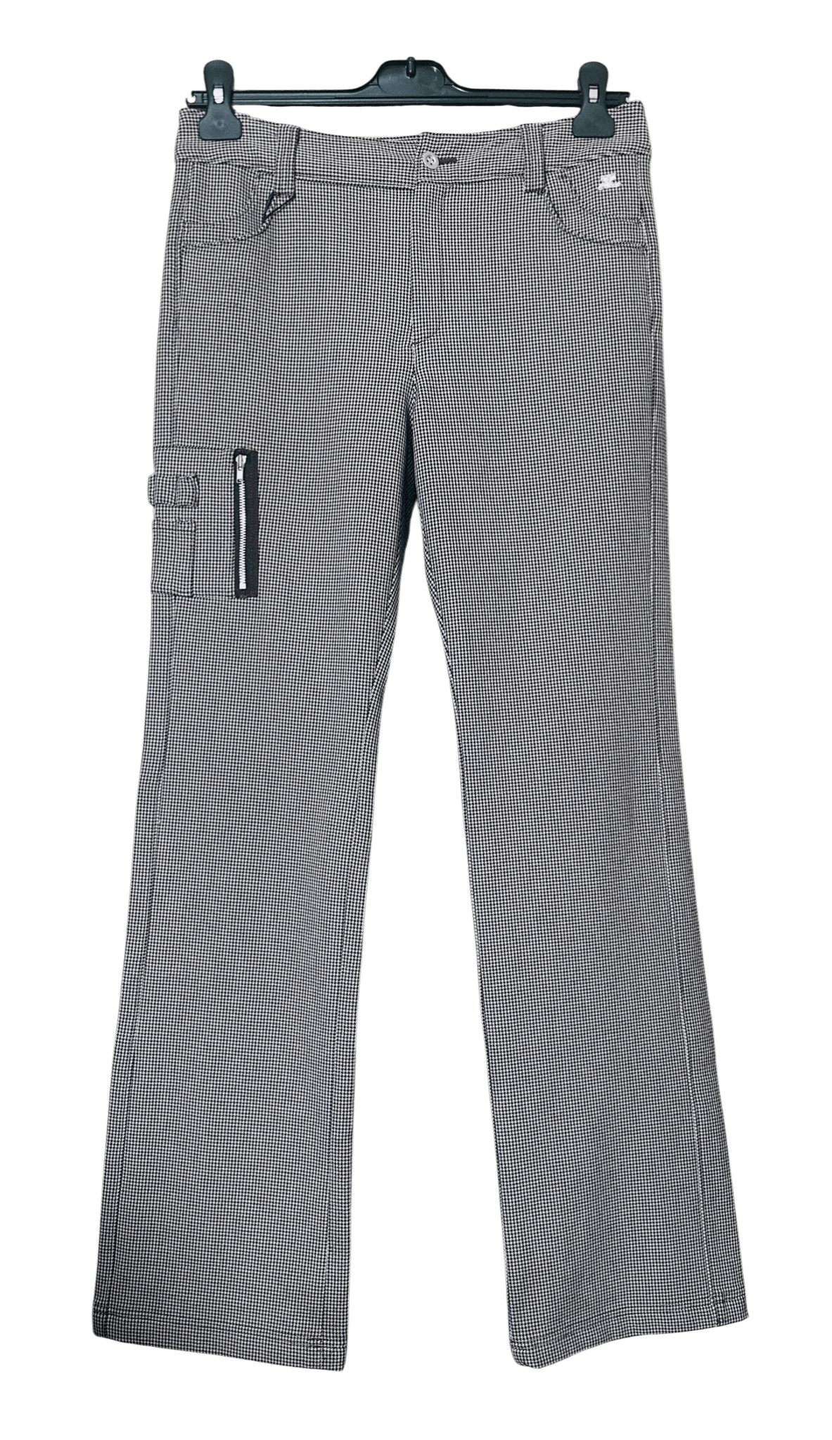 Courreges Houndstooth trousers Size 28" / US 6 / IT 42 - 1 Thumbnail