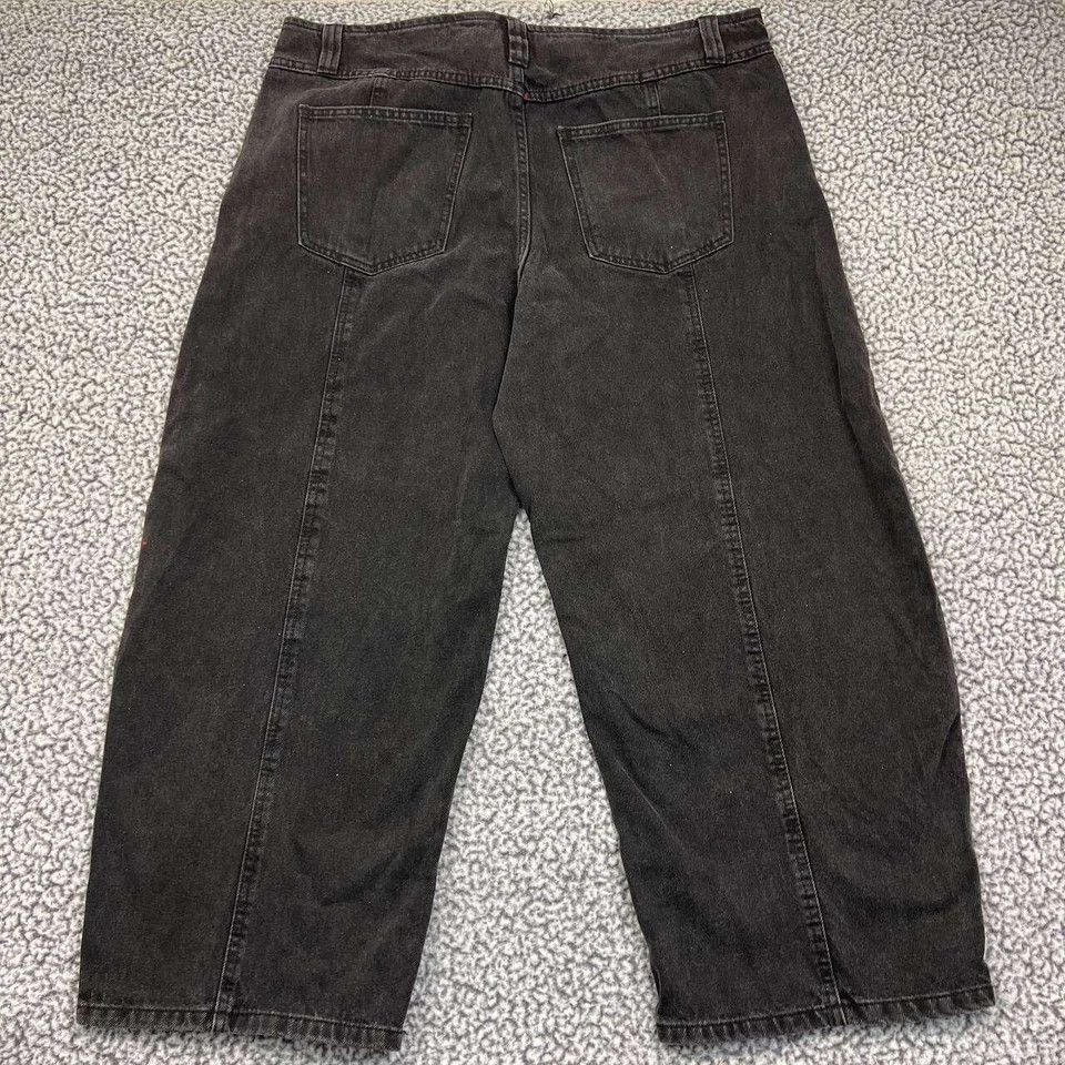 Other Future Collective Capris Pants Women 16 Denim Hook & Eye Size 38" / US 16 / IT 52 - 2 Thumbnail