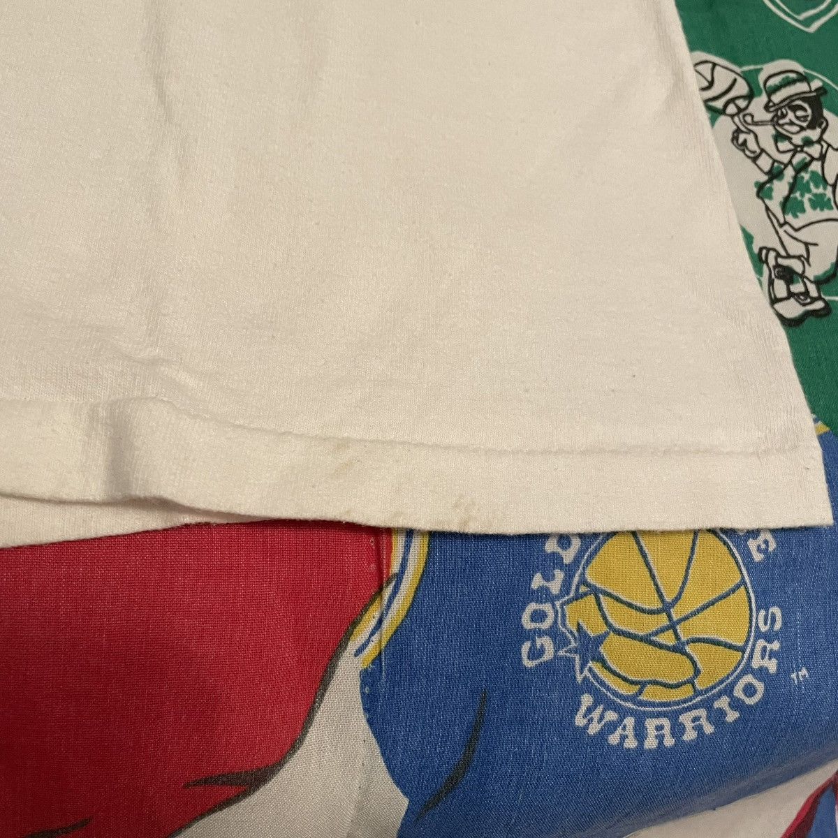 NBA × Salem Sportswear × Vintage Vintage 1989 NBA Detroit Pistons Champions Basketball Tee Size US XL / EU 56 / 4 - 4 Thumbnail