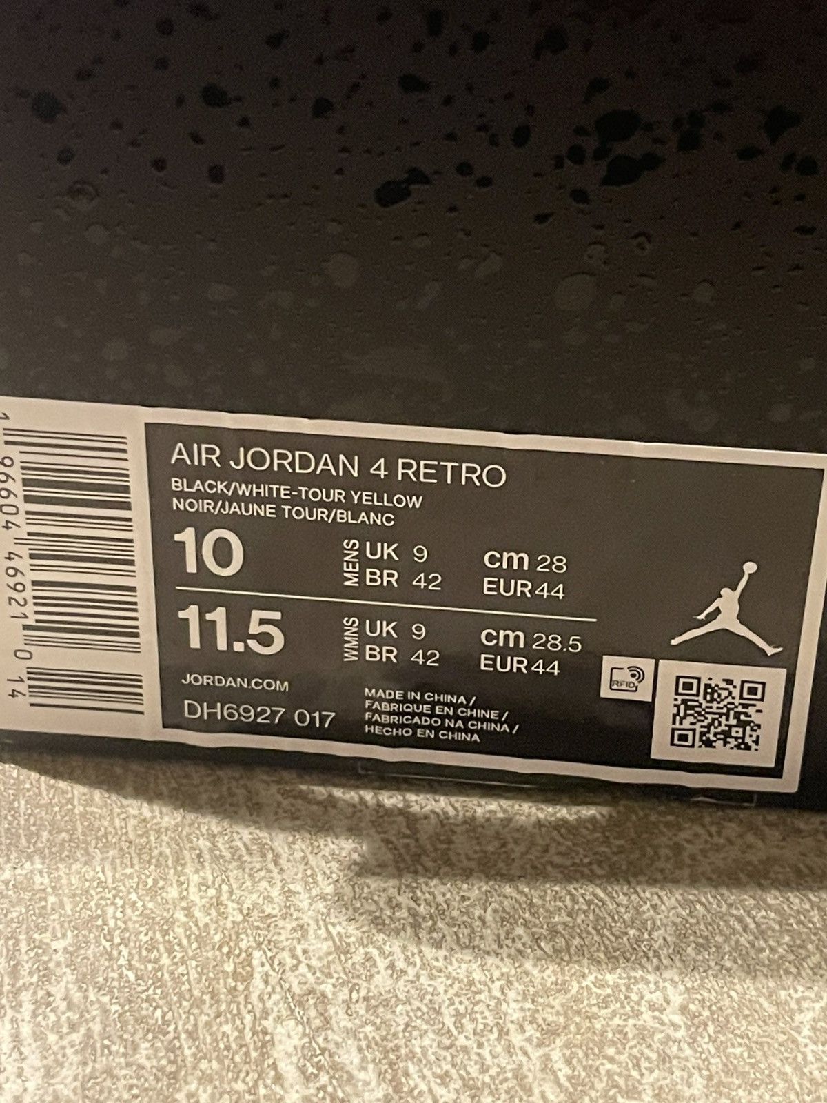 Jordan Brand Jordan 4 Thunder Size US 10 / EU 43 - 10 Thumbnail