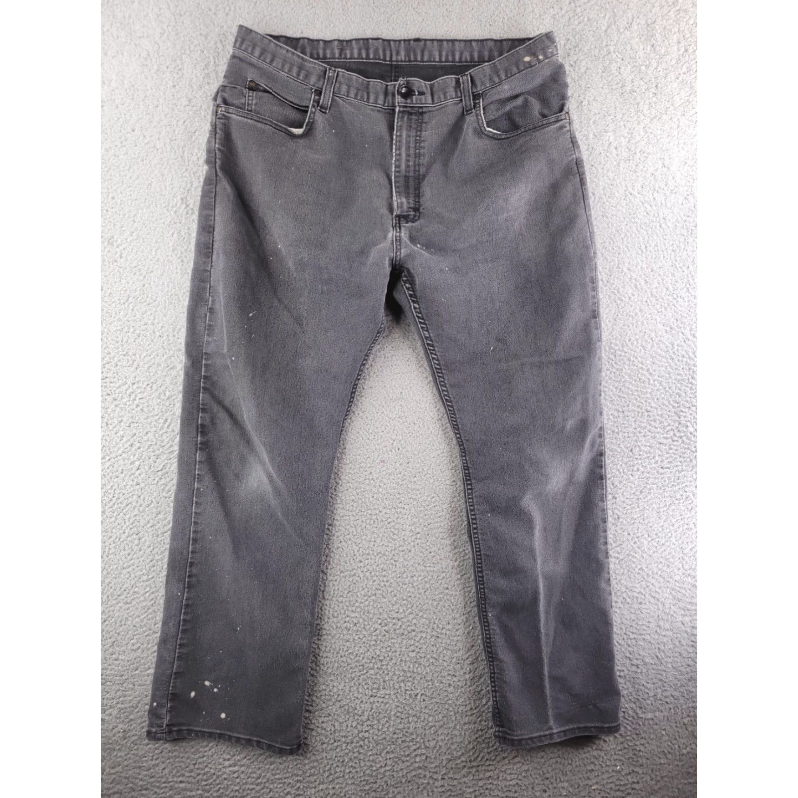 Dickies Dickies Jeans Mens 38x28 Black Straight Fit Regular Size 38 Inseam 28 Color Black Jeans Mens Size US 38 / EU 54 - 2 Thumbnail