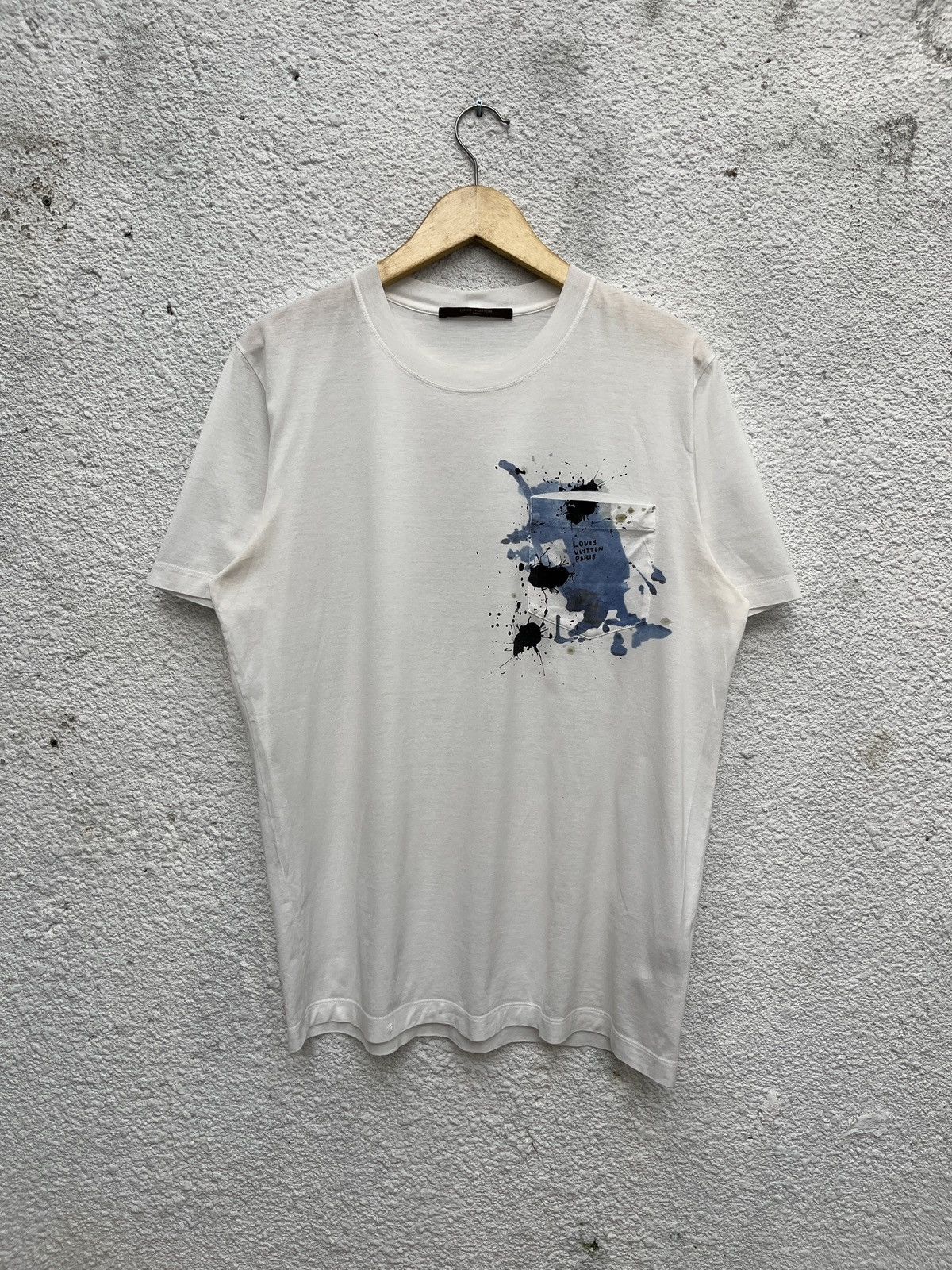 Louis Vuitton Louis Vuitton Paint Splatter Tshirt Size US M / EU 48-50 / 2 - 1 Thumbnail