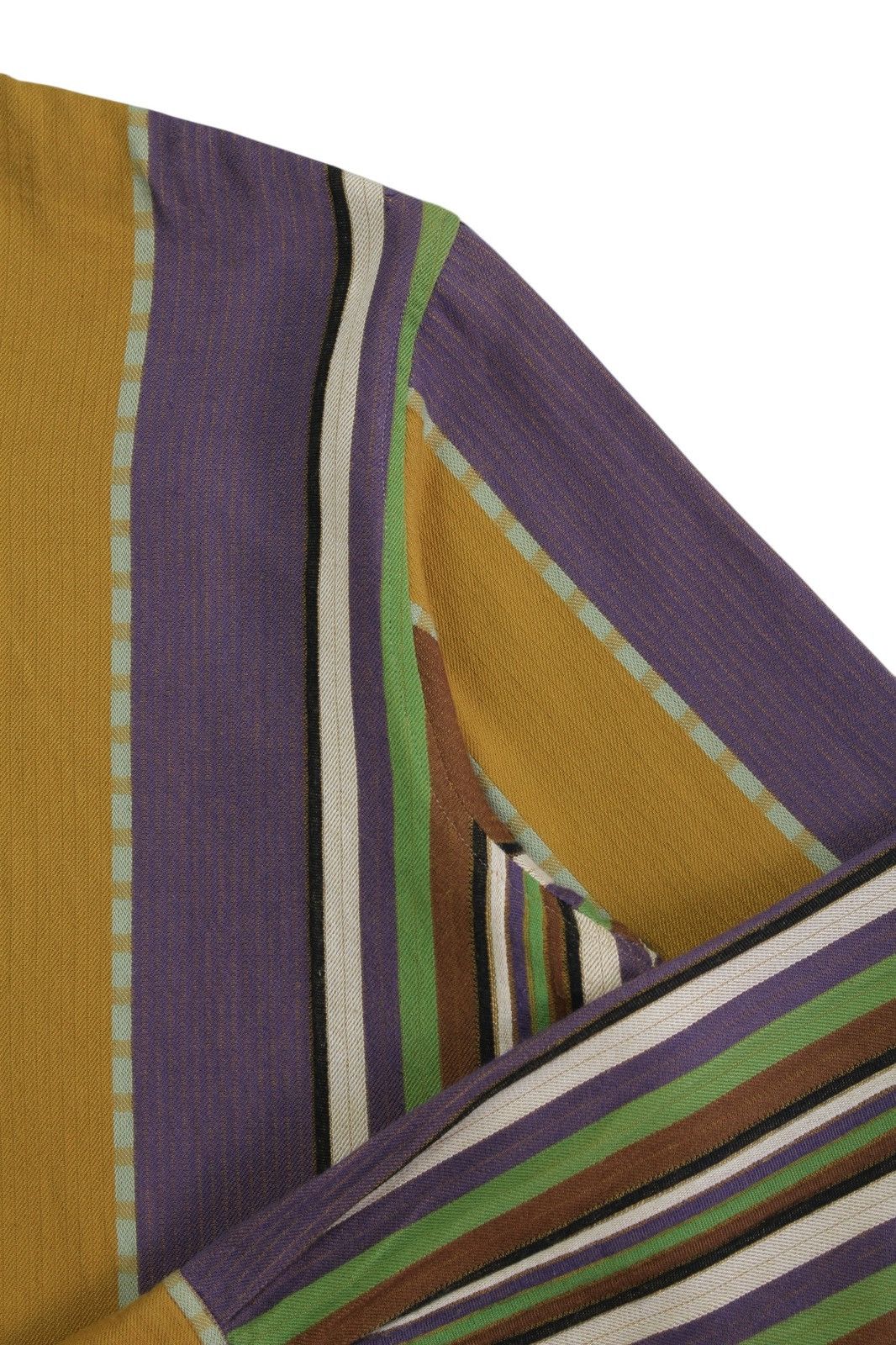 Kansai Yamamoto × Vintage 1990S KANSAI PROFUMO COLLARLESS SHIRT Size US M / EU 48-50 / 2 - 5 Thumbnail