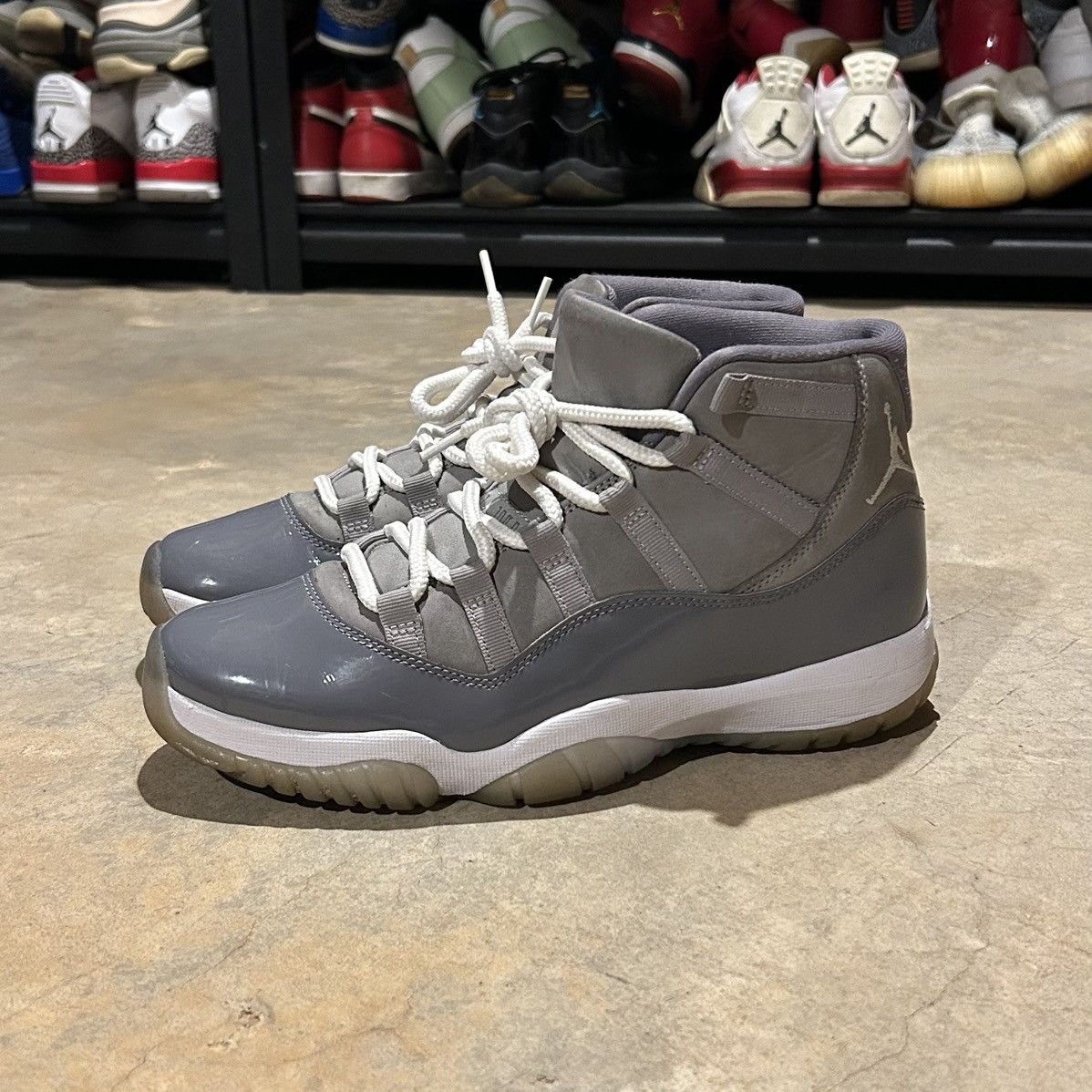 Jordan Brand × Nike Air Jordan 11 Retro Cool Grey 2021 US 9 Size US 9 / EU 42 - 1 Thumbnail