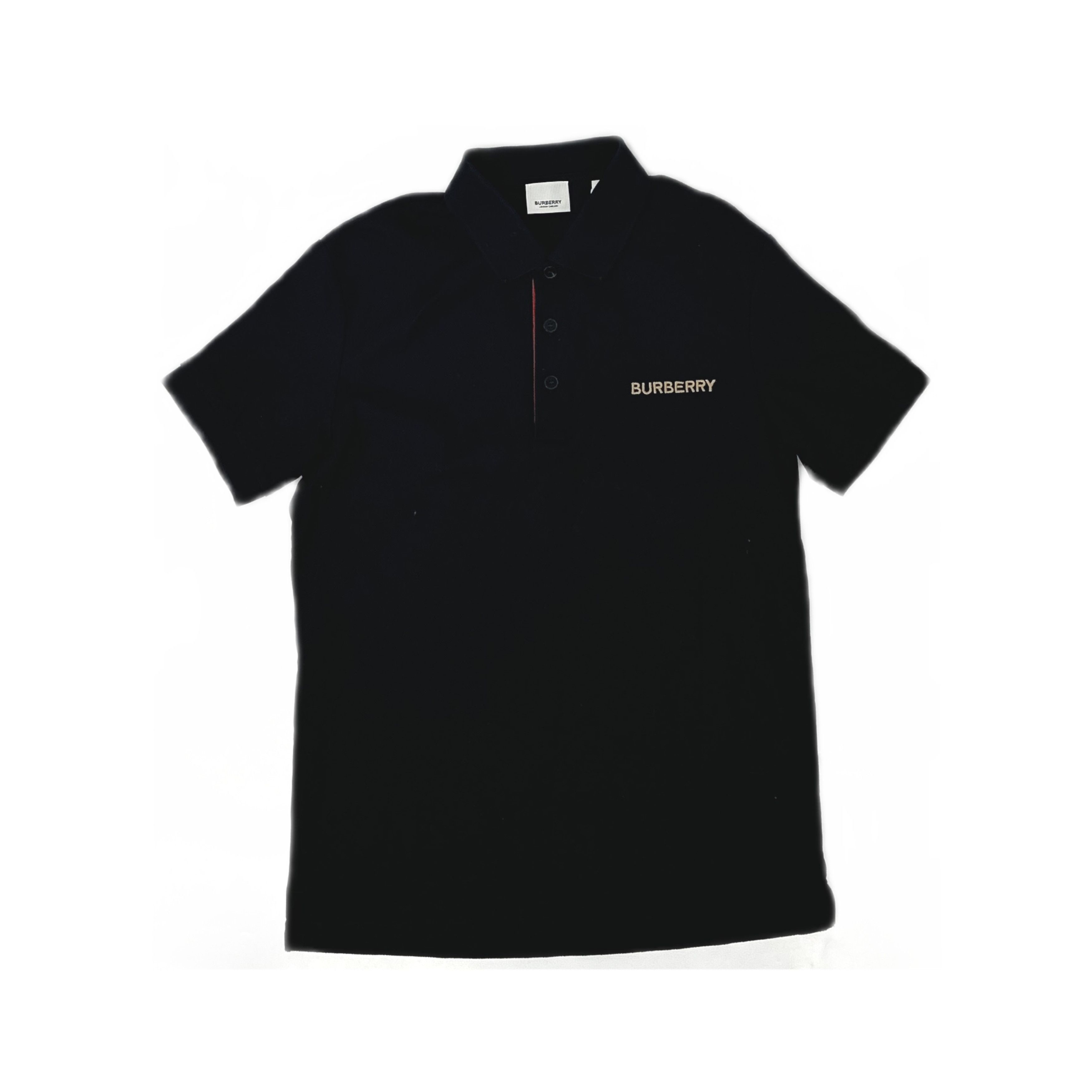 Burberry Black Polo Shirt TB Logo Archive Stripe Size S | Grailed