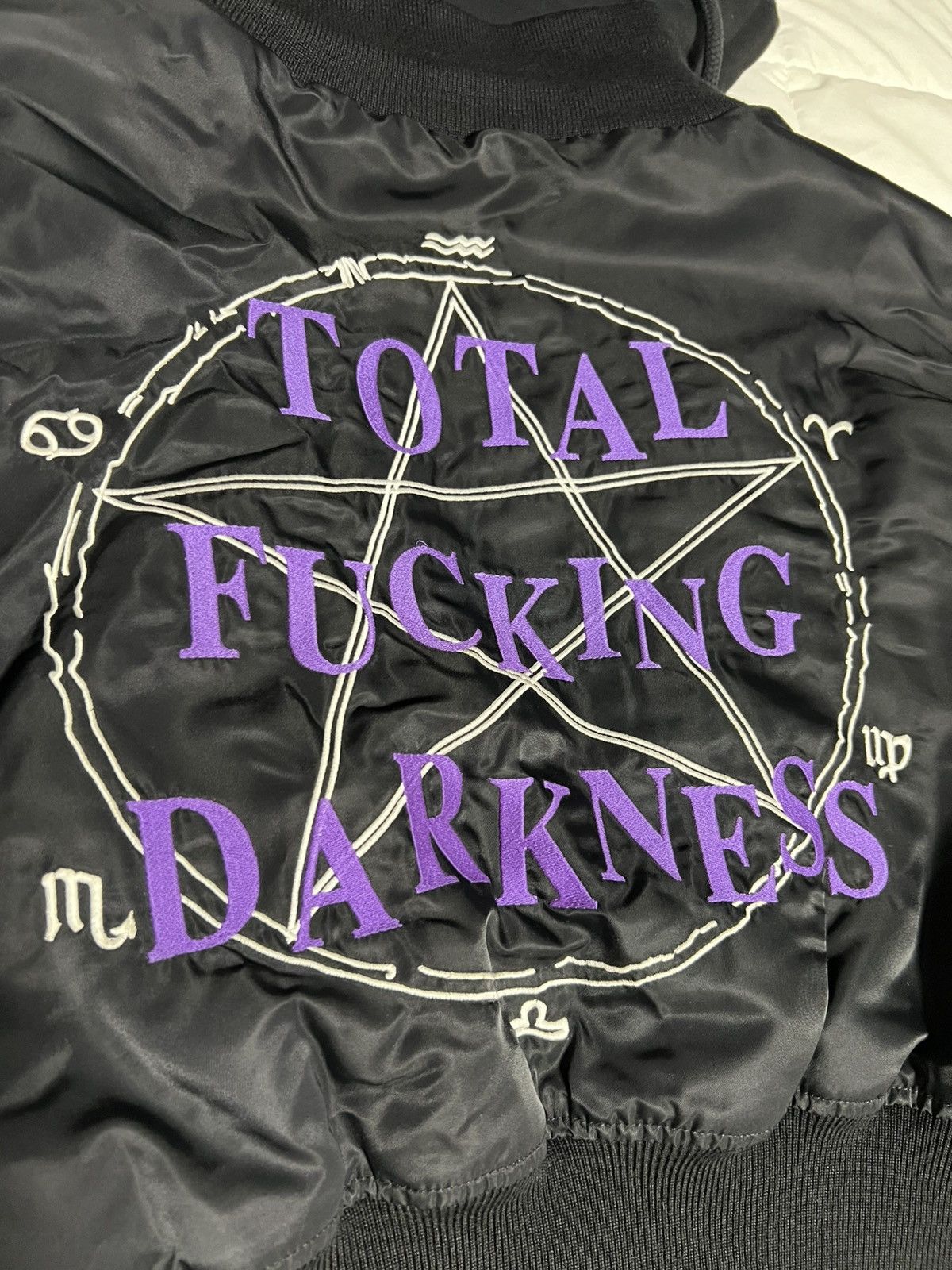Vetements Vetements TFD Total Fucking Darkness Femme Bomber Size XS / US 0-2 / IT 36-38 - 6 Thumbnail