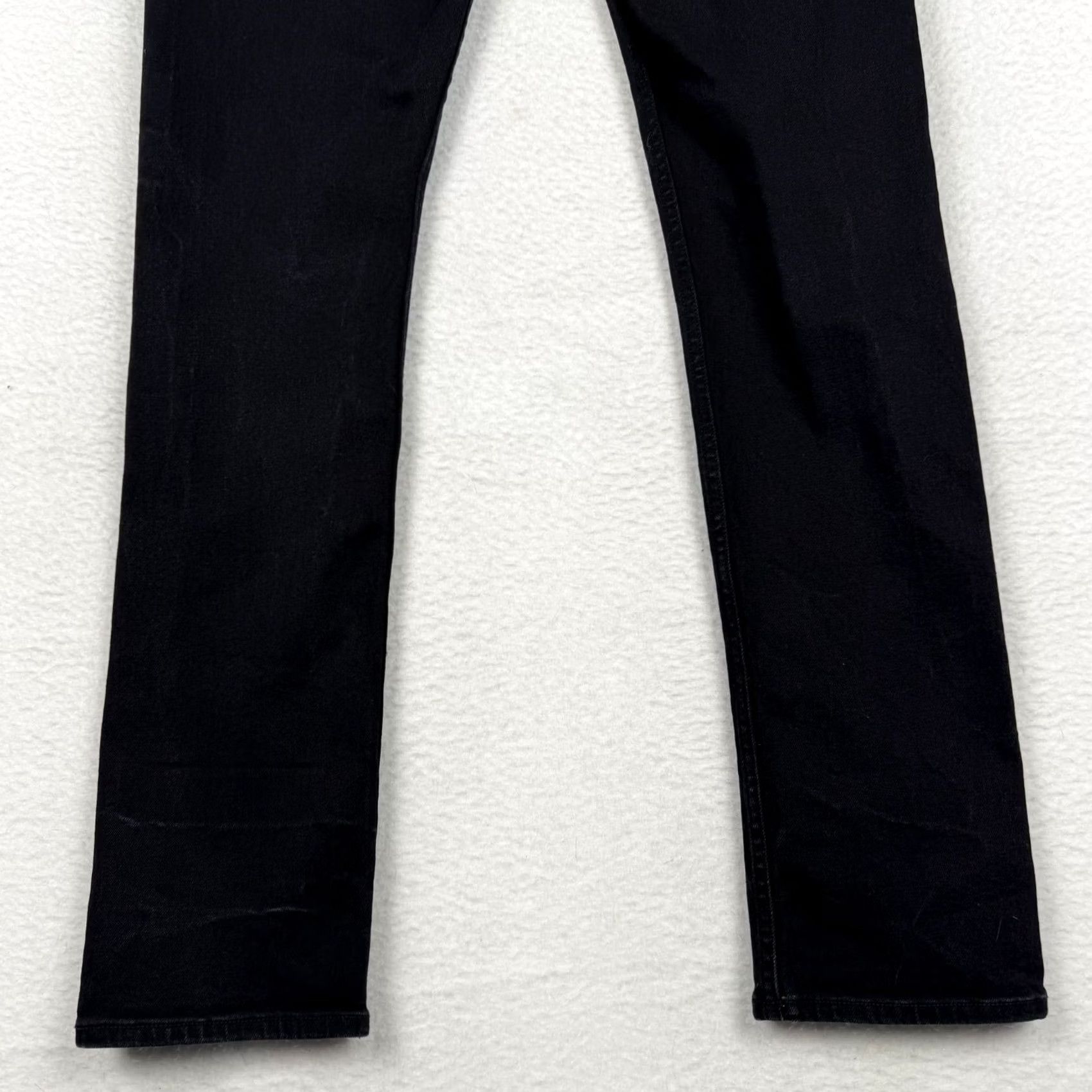 Allsaints ALLSAINTS Jeans Skinny Distressed Black Denim 33 Waist 30 Inseam Slim Cotton Mens Jeans 5-Pocket Stretch Vintage No Size US 33 - 6 Thumbnail