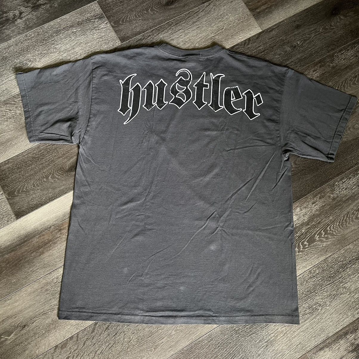 Vintage Vintage Rare 2000s Hustlers Magazine Porn Girl Logo T Shirt Size US XL / EU 56 / 4 - 4 Thumbnail