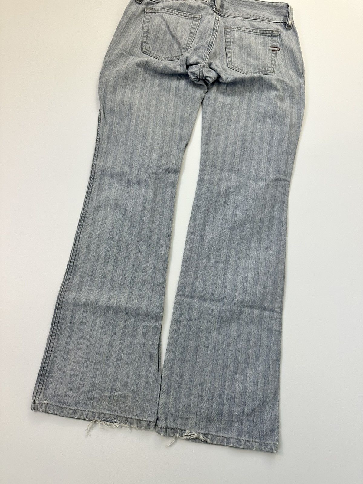 Diesel Diesel Flared Light Denim Jeans 27 Size Made In Italy Size 27" / US 4 / IT 40 - 13 Thumbnail