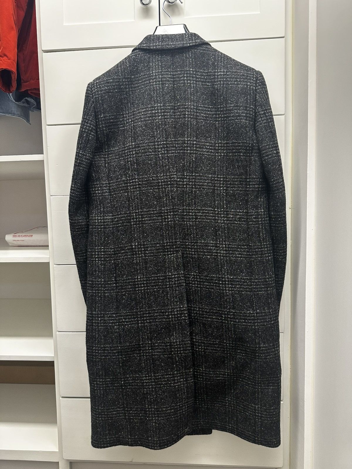 Celine 19AW Prince of Wales Double Breasted Wool Coat Size US S / EU 44-46 / 1 - 3 Thumbnail