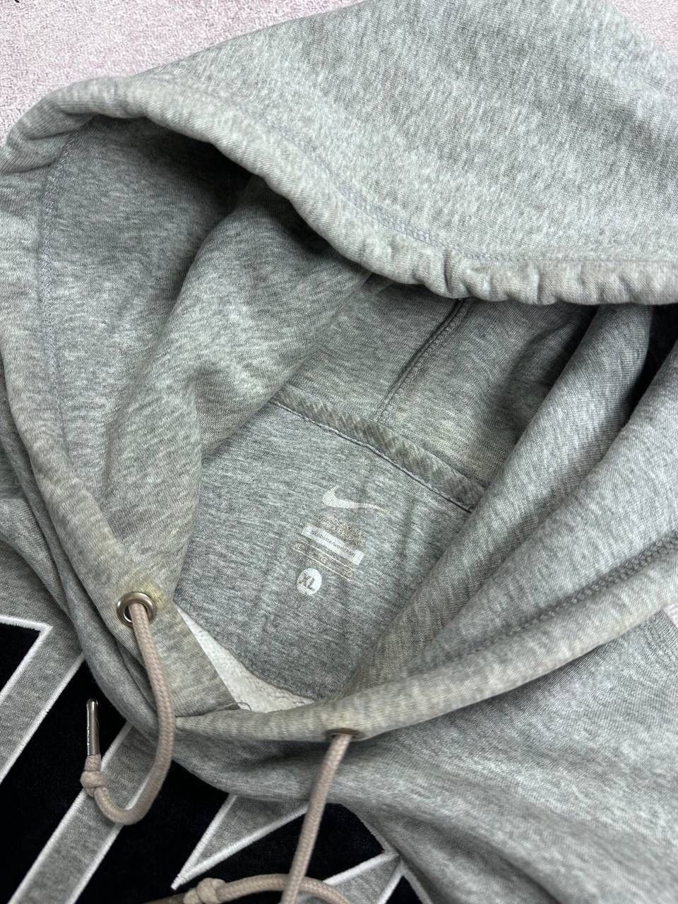 Nike Vintage Nike Spellout Boxy Archival Hoodie Y2K XL Size US XL / EU 56 / 4 - 4 Thumbnail