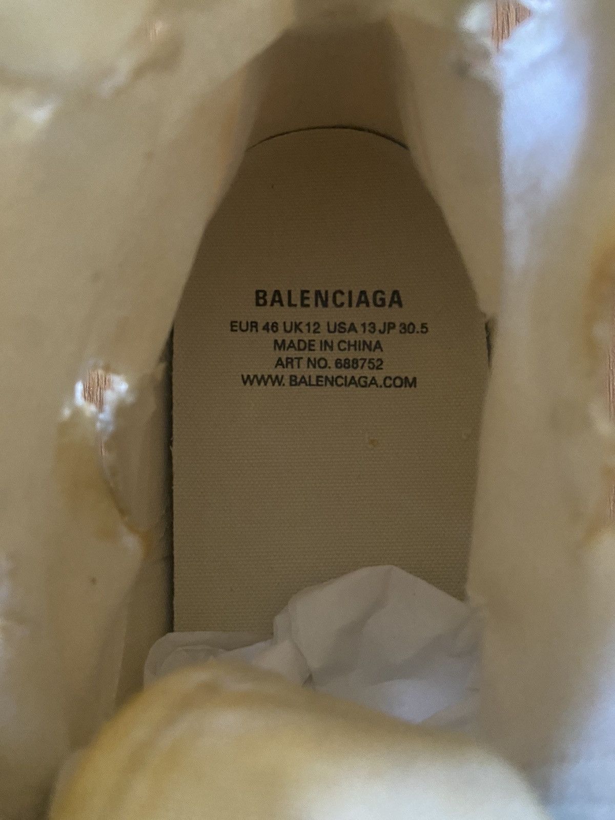 Balenciaga Destroyed Paris Sneaker Size US 13 / EU 46 - 6 Thumbnail