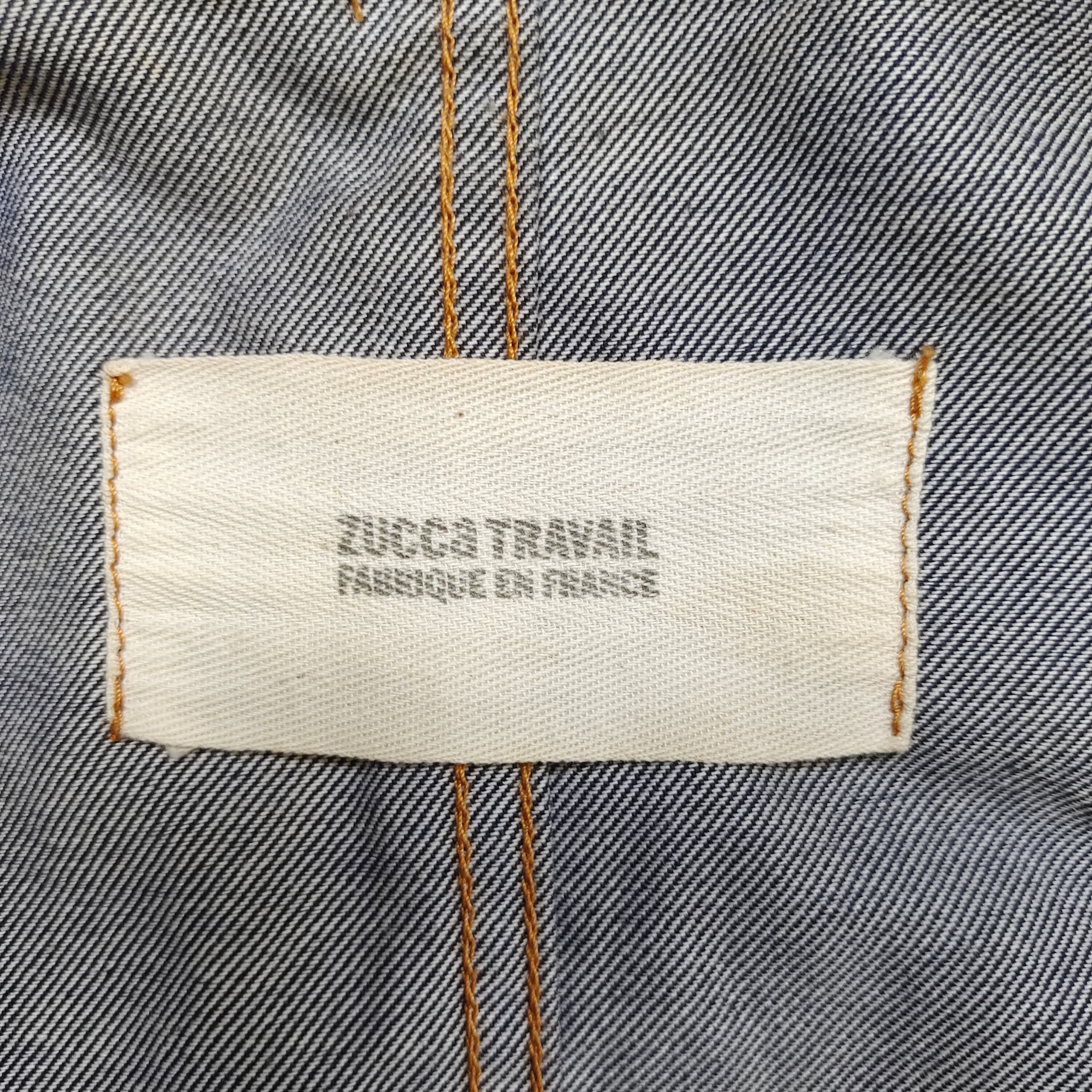 CABANE de ZUCCa ZUCCA Travail Denim Short Sleeve Shirt button up, man/women Size XS / US 0-2 / IT 36-38 - 11 Thumbnail