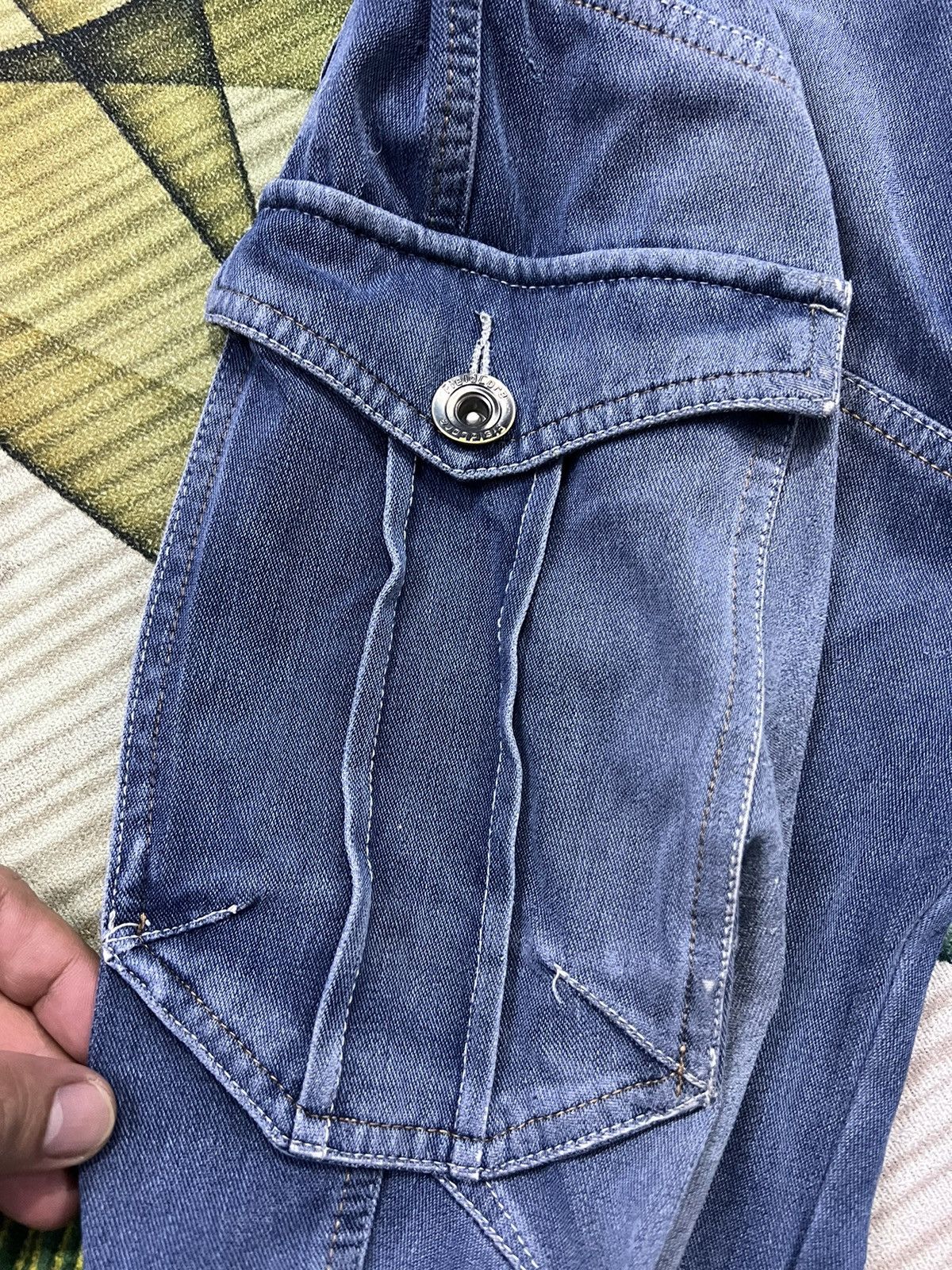 Japanese Brand FIELDCORE BIKERS PANTS🔥 Size US 33 - 7 Thumbnail