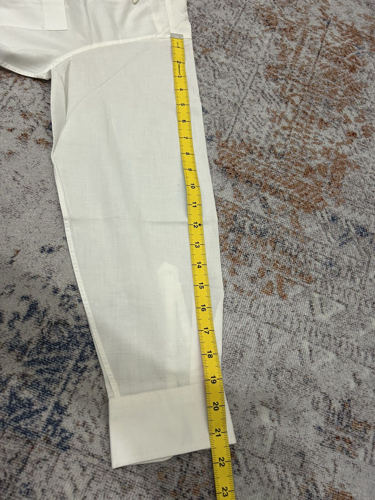 Saint Laurent Paris × Vintage × Yves Saint Laurent Vintage YvesSaintLaurent White Buttom Shirt Size US M / EU 48-50 / 2 - 13 Thumbnail