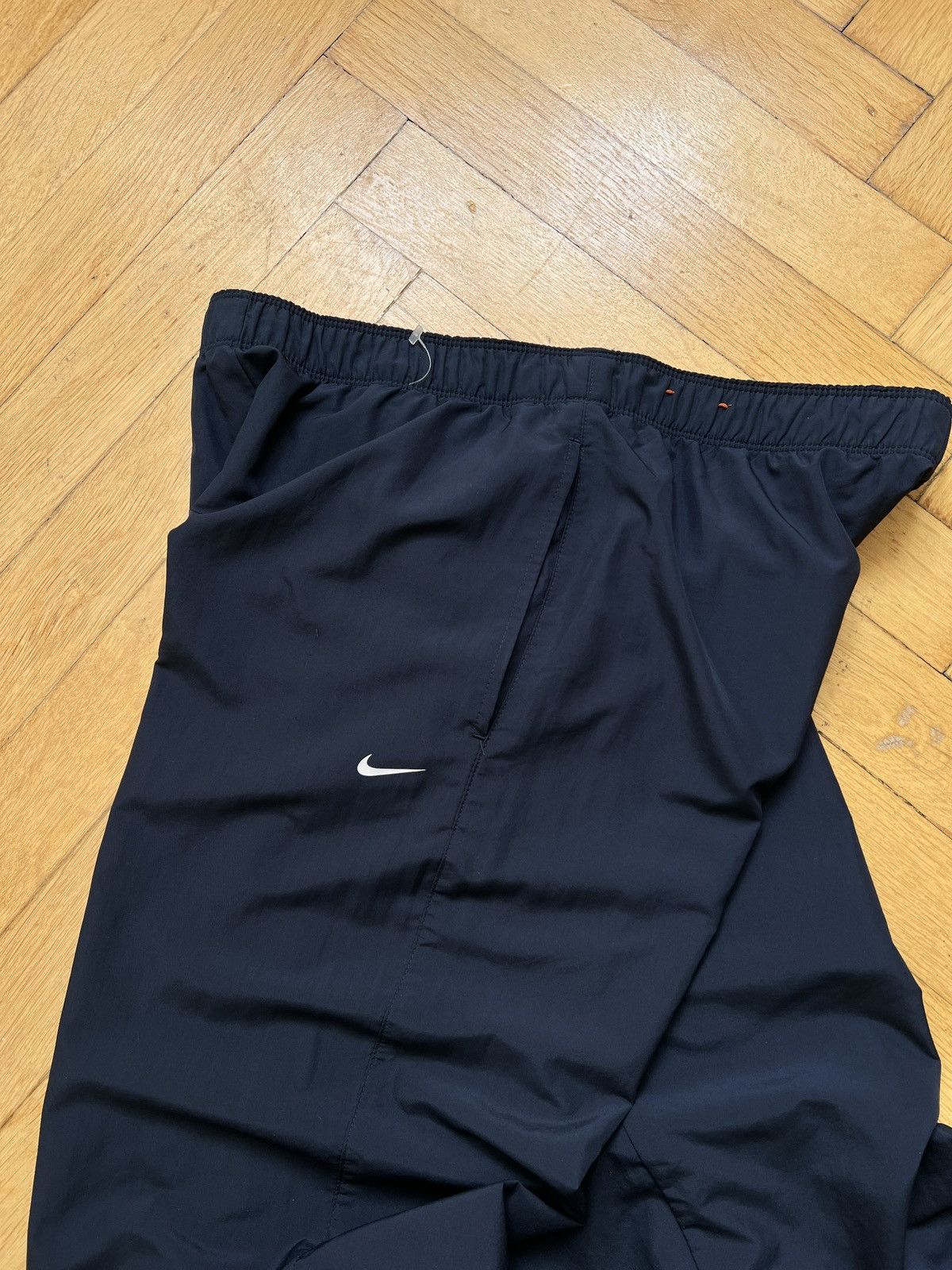 Nike × Vintage Nike VTG 2000s ultralight track pants dark blue navy y2k rap Size US 30 / EU 46 - 12 Thumbnail
