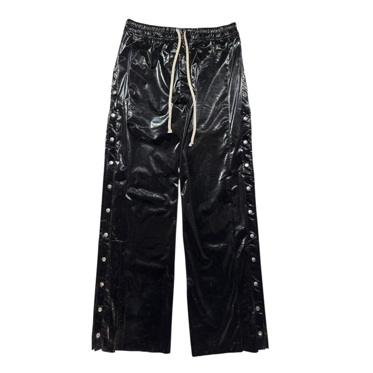 Rick Owens × Rick Owens Drkshdw Pusher adjustable waist snap button flared pant Size US 34 / EU 50 - 1 Thumbnail