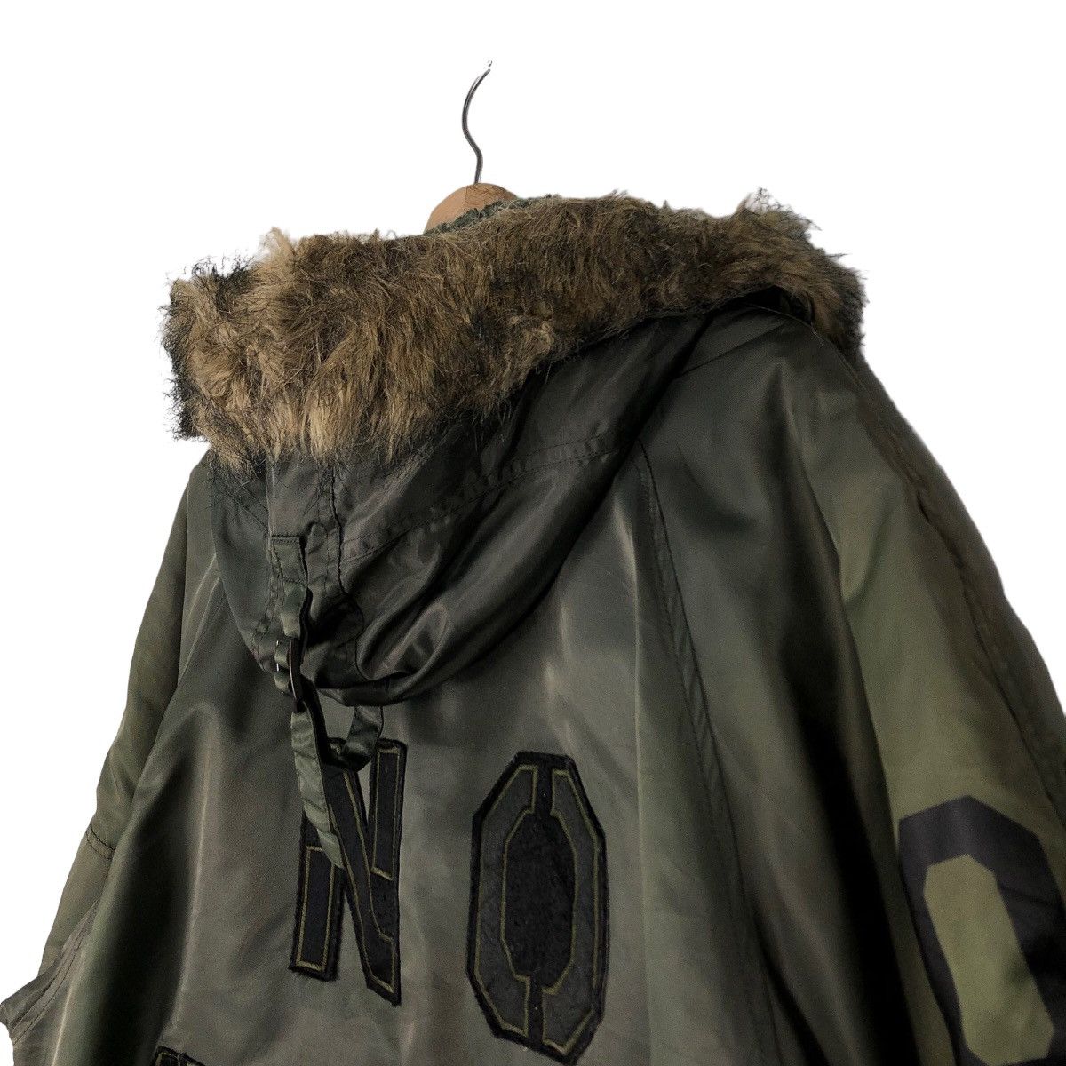 Avirex 🔥90’s Vintage Heavy Jacket Avirex USA Mink Fur Hoodie Size US L / EU 52-54 / 3 - 8 Thumbnail