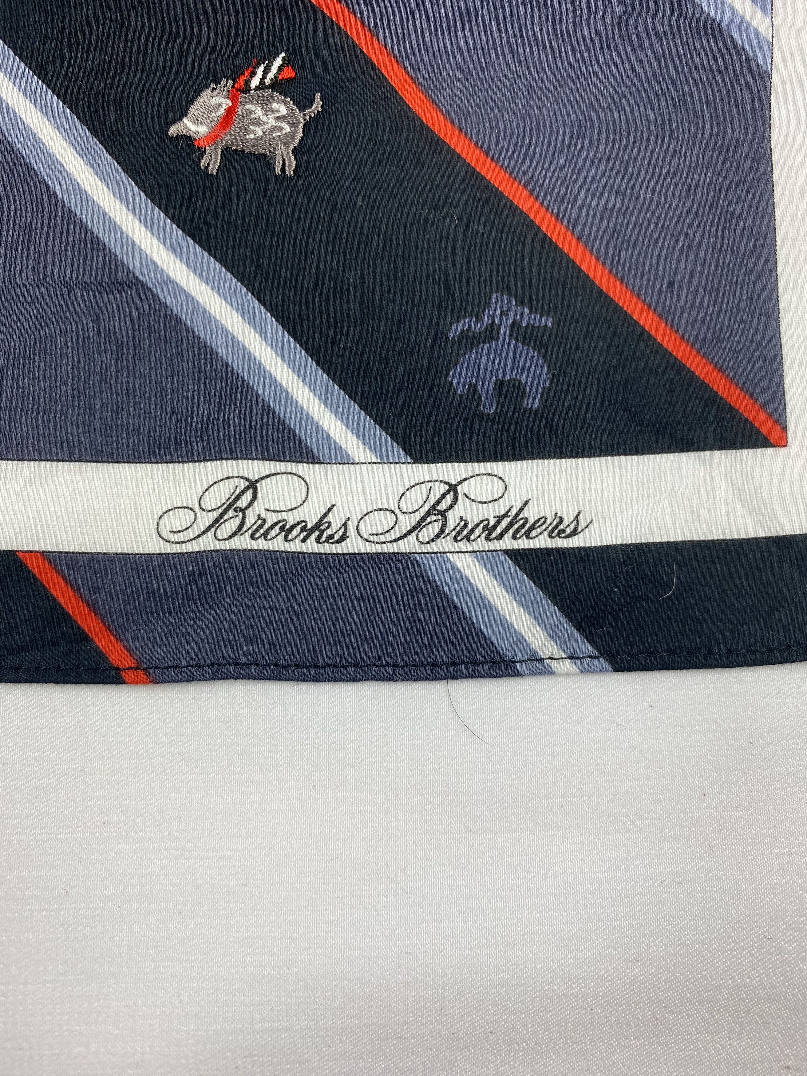 Brooks Brothers × Vintage Brooks Brothers Handkerchief / Bandana / Neckerchief Size ONE SIZE - 5 Thumbnail