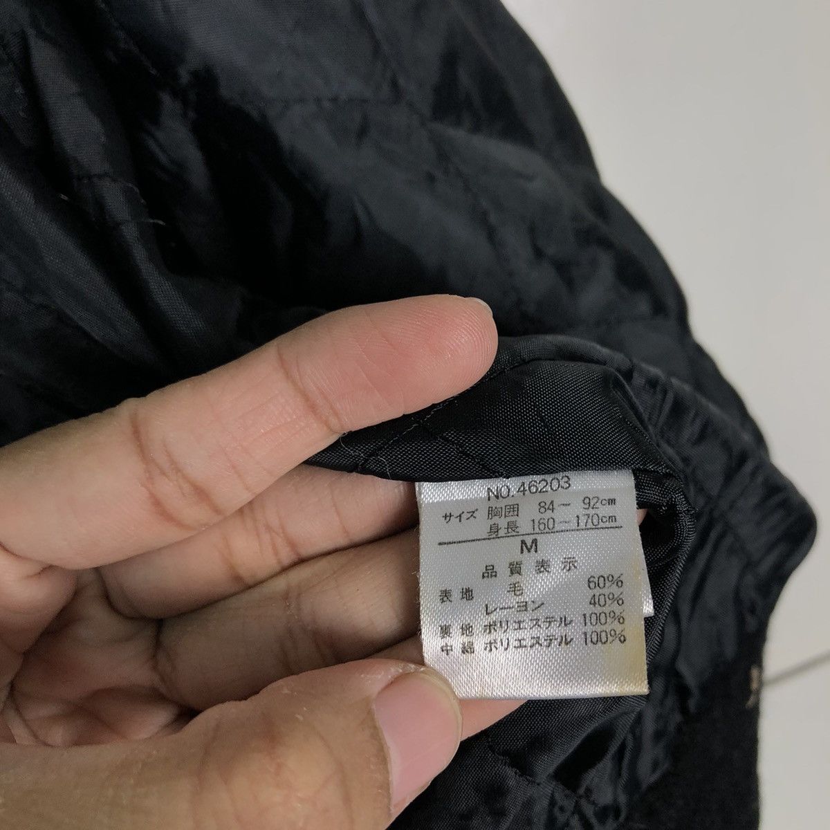 Japanese Brand 🔥Vtg Bomber Jacket Fly Design Rich Black Drigo Issey Miyake Size US M / EU 48-50 / 2 - 17 Thumbnail