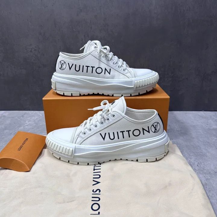 Louis Vuitton Louis Vuitton Squad Casual Sneakers for Women -2508 Size US 7 / IT 37 - 2 Thumbnail
