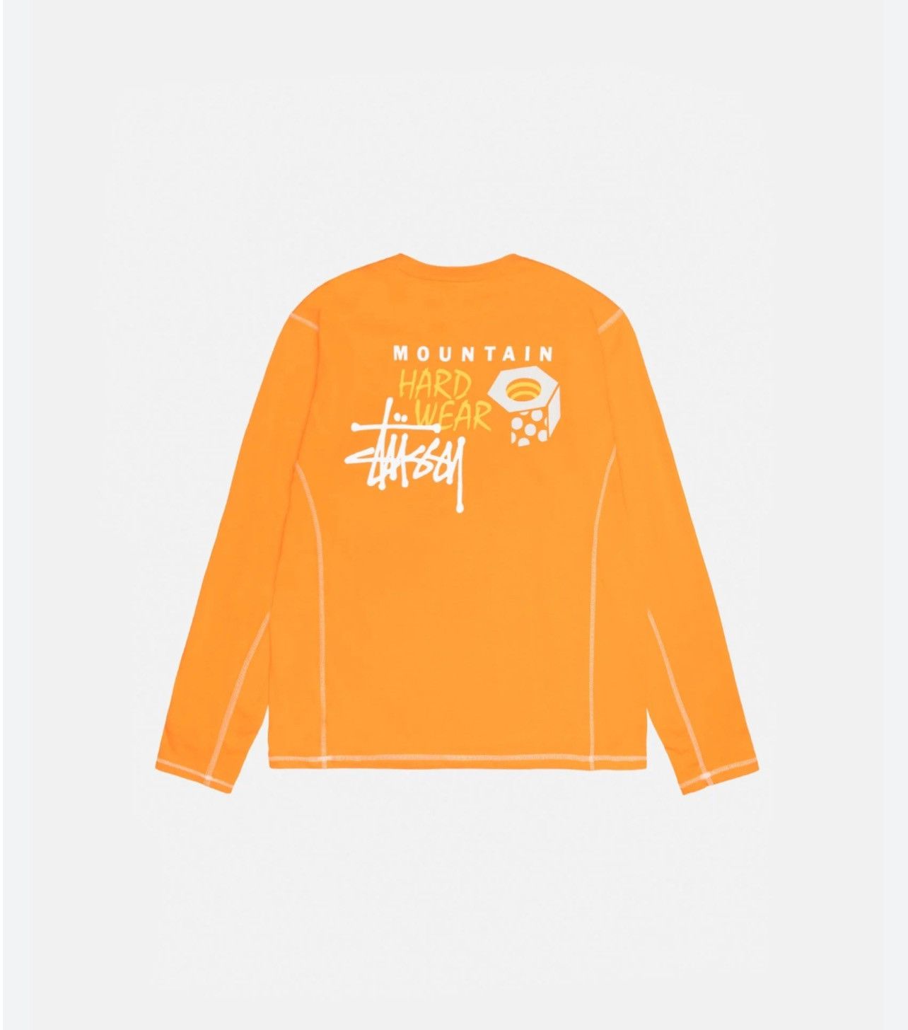 目を引くアイテム★【STUSSY×Mountain hardwear】Long T-shirts Mountain Hardwear × Streetwear × Stussy Stussy x Mountain