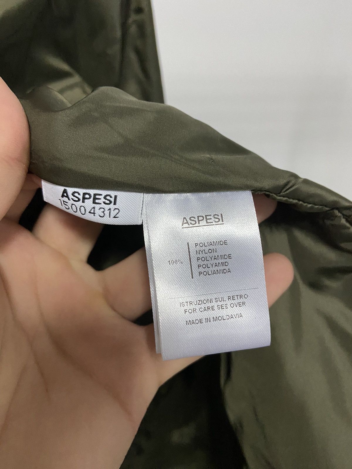 Aspesi × Vintage Aspesi nylon Jacket Vintage Y2K luxury Size US XL / EU 56 / 4 - 4 Thumbnail