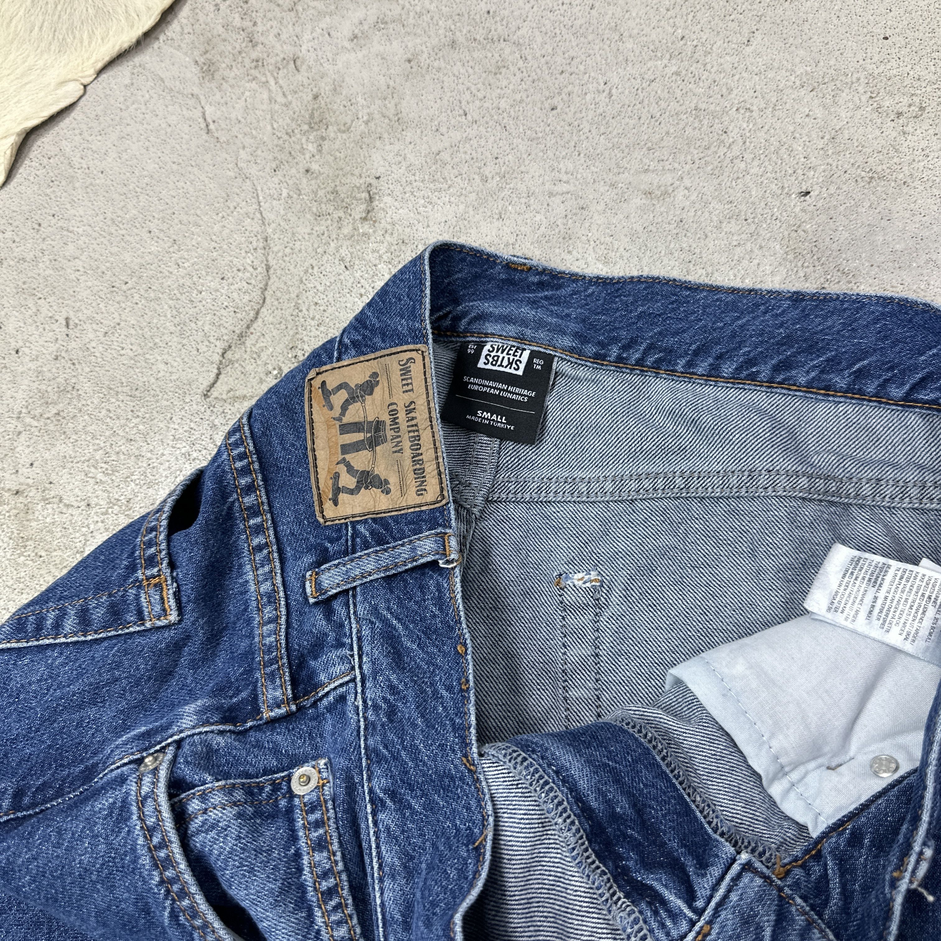 Vintage Vintage Denim Sweet Skateboarding Company Jeans Y2K Size 26" / US 2 / IT 38 - 4 Thumbnail