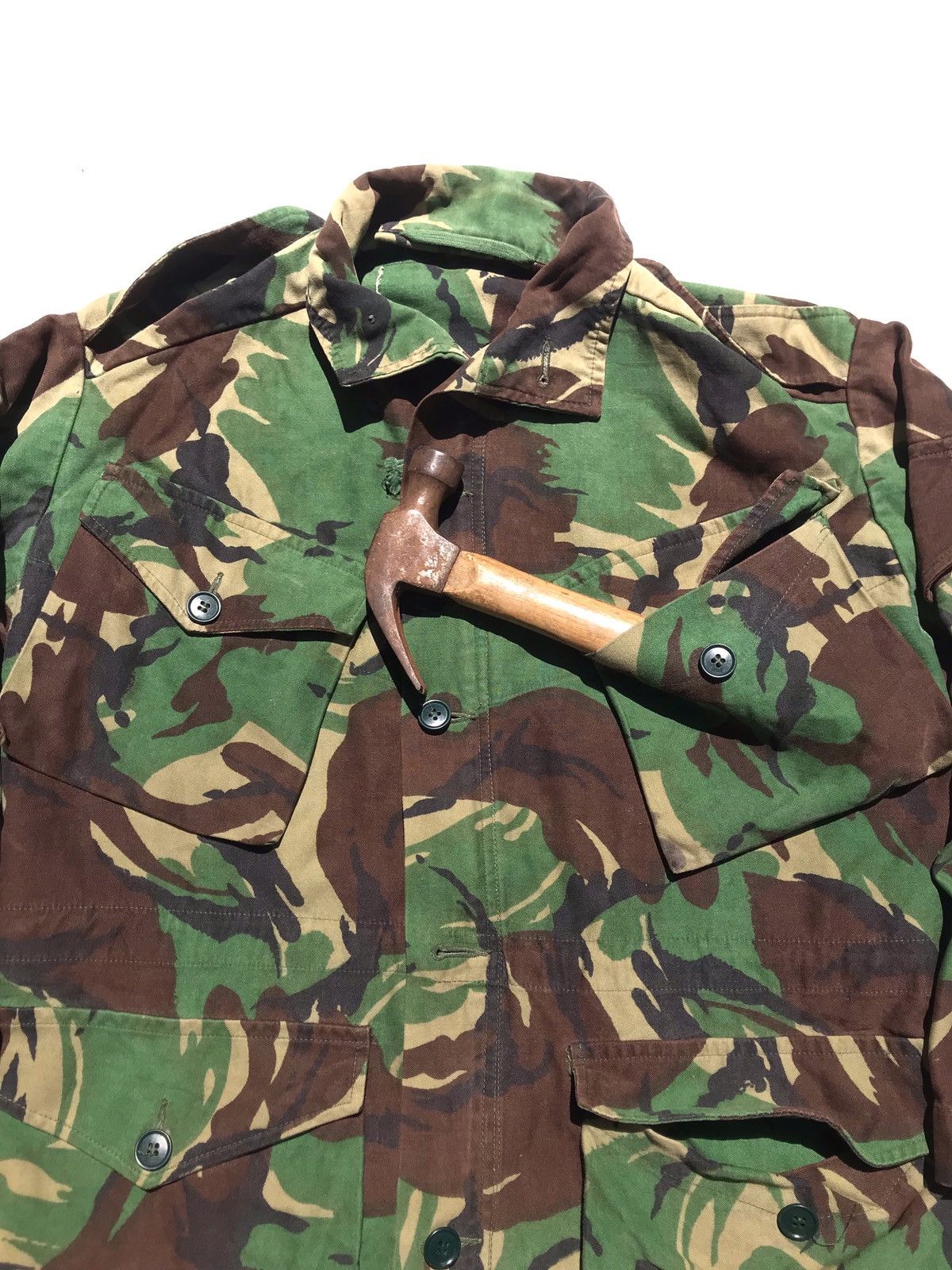 Woodlands BRITISH ARMY COMBAT military SMOCK JACKET 170/104 DPM CAMO Size US S / EU 44-46 / 1 - 11 Thumbnail