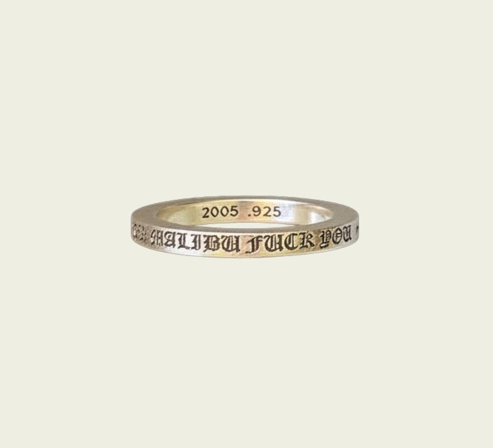 Chrome Hearts Chrome Hearts Fuck You 3mm Spacer Ring | Grailed